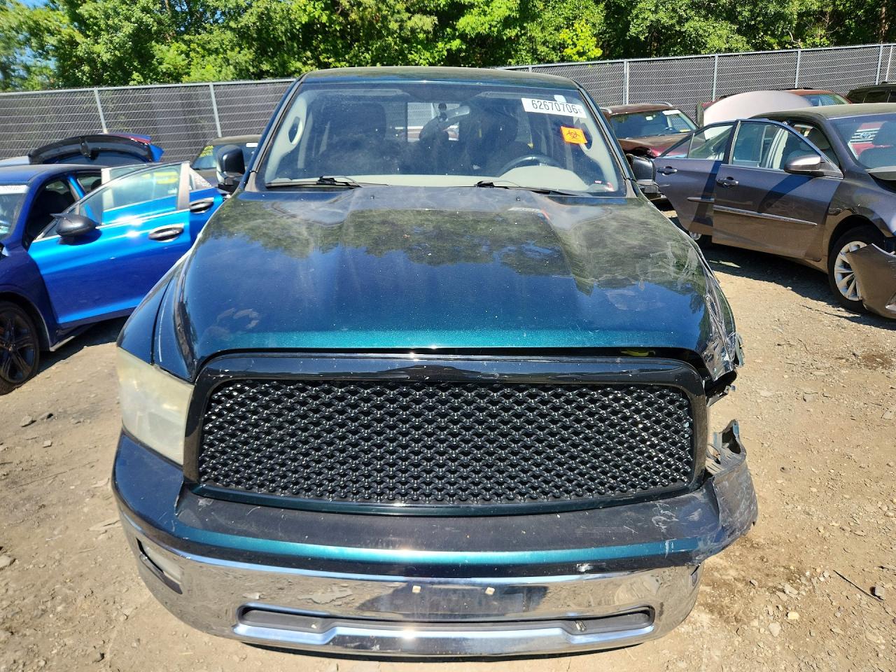 2011 Dodge Ram 1500 Green vin: 1D7RV1GT5BS527432