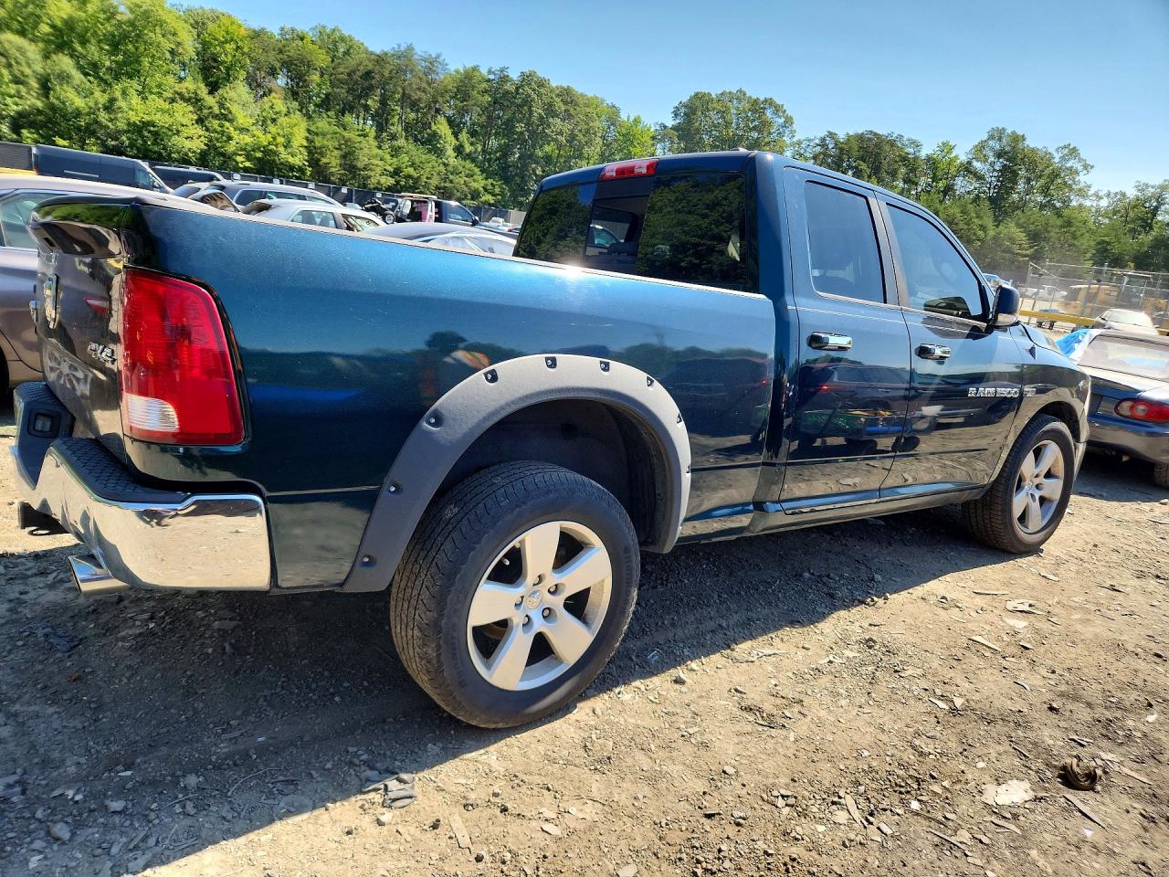 2011 Dodge Ram 1500 Green vin: 1D7RV1GT5BS527432