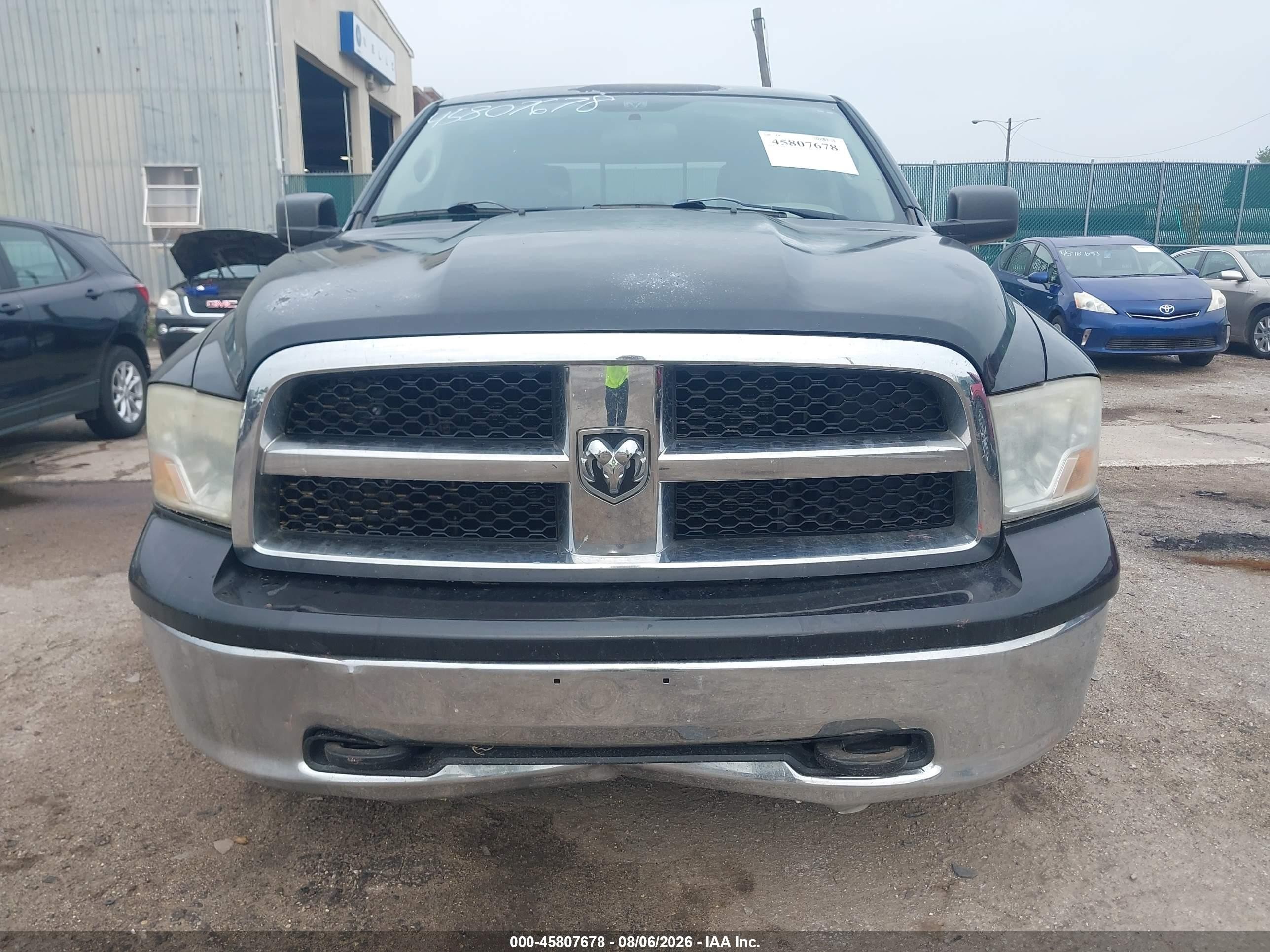 2011 Ram Ram 1500 Slt Black vin: 1D7RV1GT5BS564108