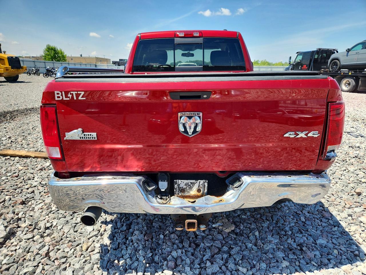 2010 Dodge Ram 1500 Red vin: 1D7RV1GT6AS117379