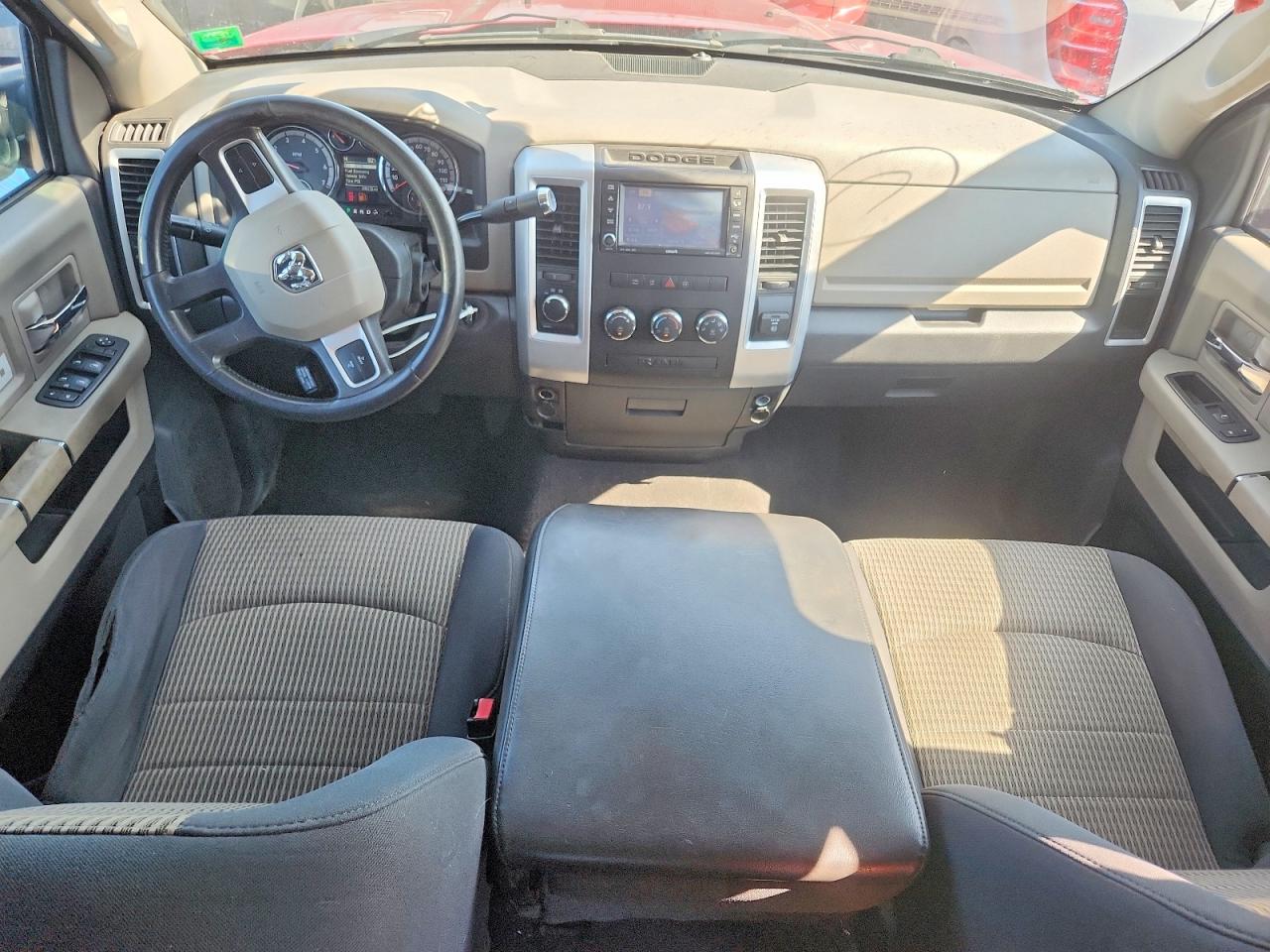 2010 Dodge Ram 1500 Red vin: 1D7RV1GT6AS117379