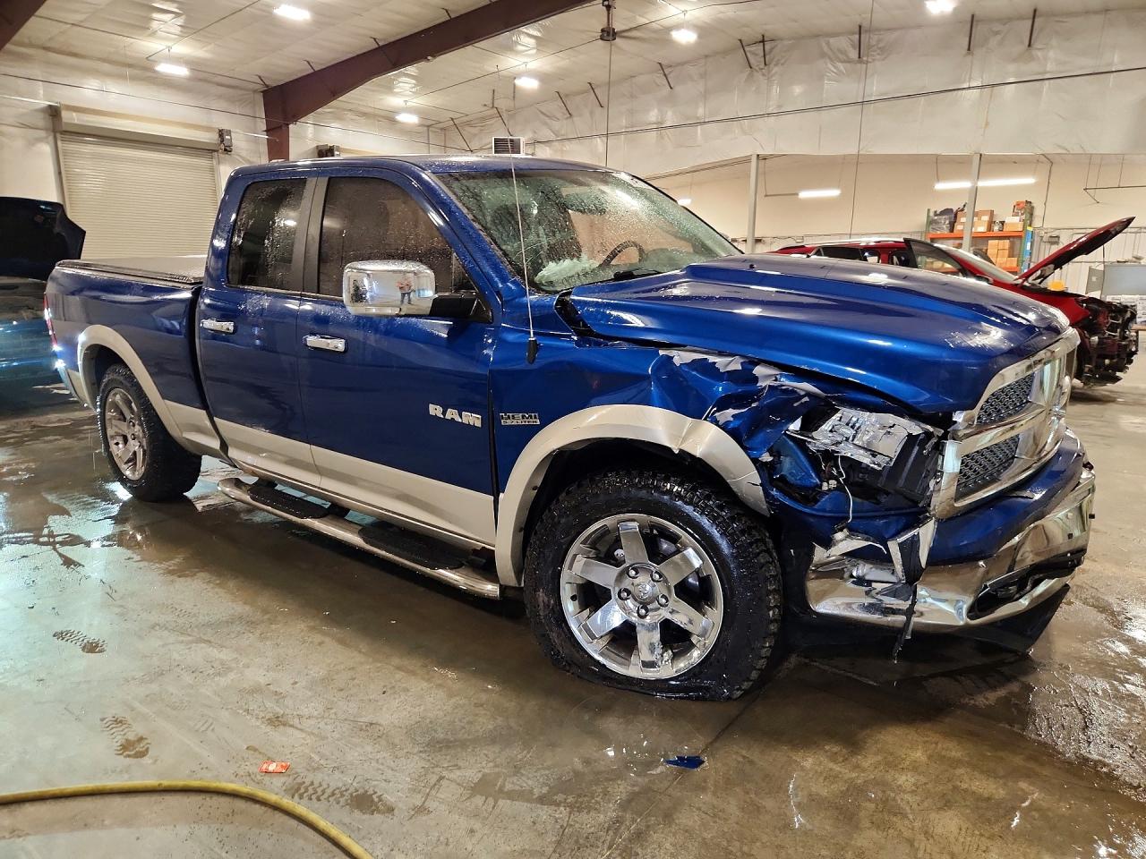 2010 Dodge Ram 1500 Blue vin: 1D7RV1GT6AS179364