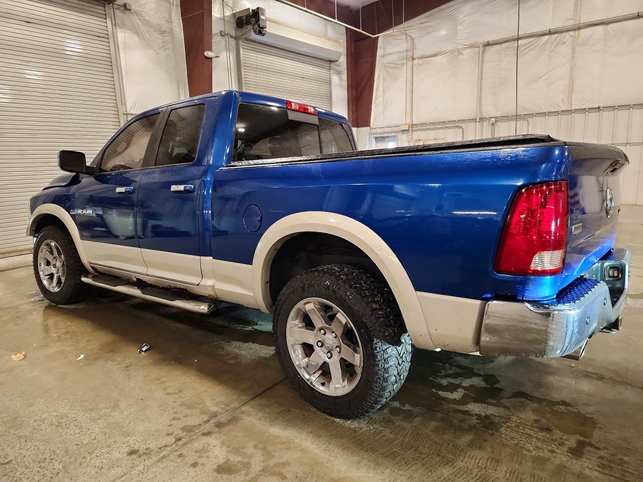 2010 Dodge Ram 1500 Blue vin: 1D7RV1GT6AS179364