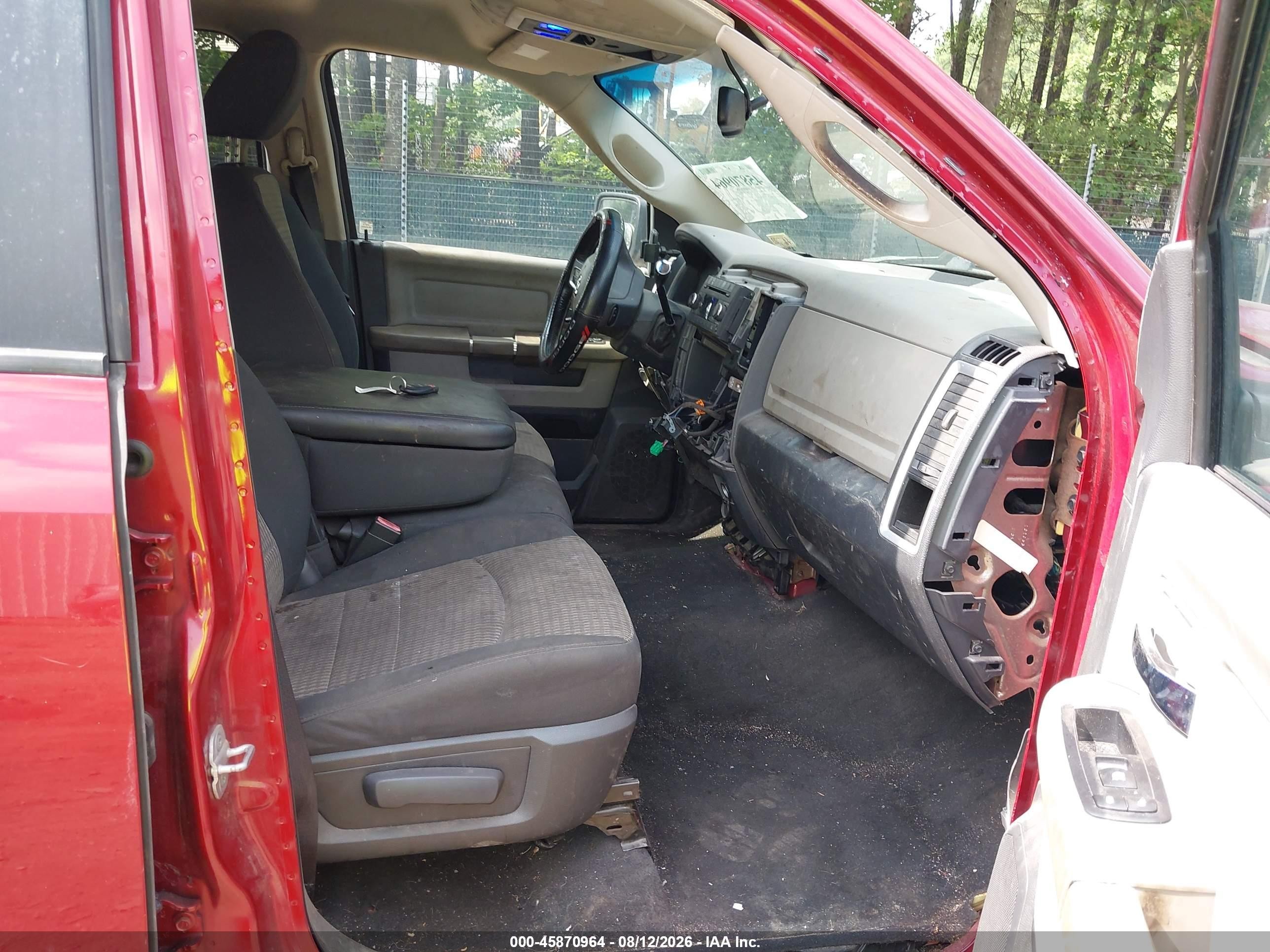 2011 Ram Ram 1500 Slt Red vin: 1D7RV1GT6BS545115