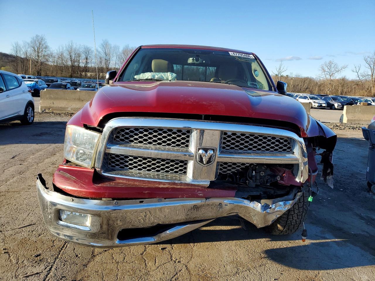 2011 Dodge Ram 1500 Red vin: 1D7RV1GT6BS557975