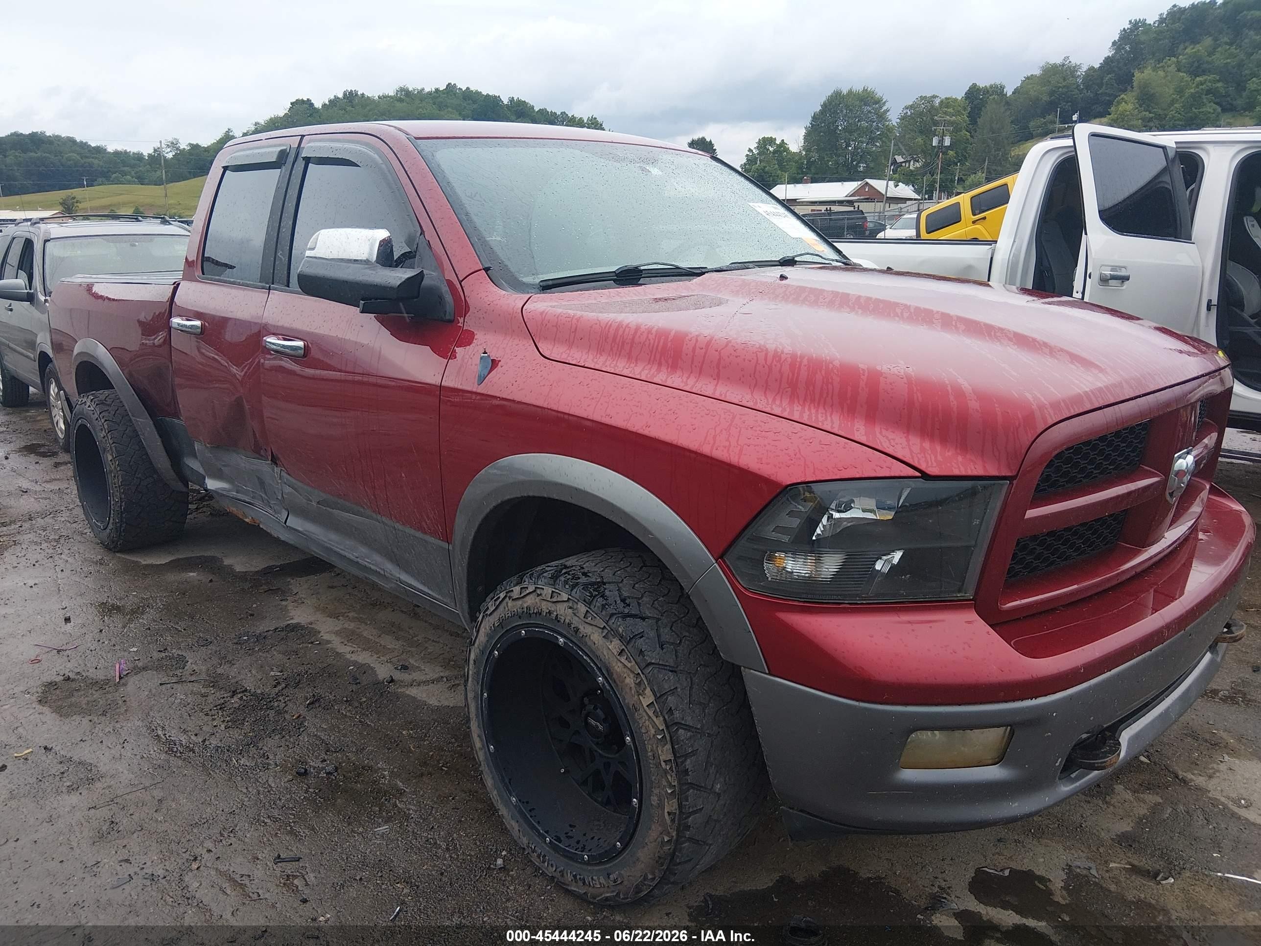 2011 Ram Ram 1500 Slt Maroon vin: 1D7RV1GT6BS607600