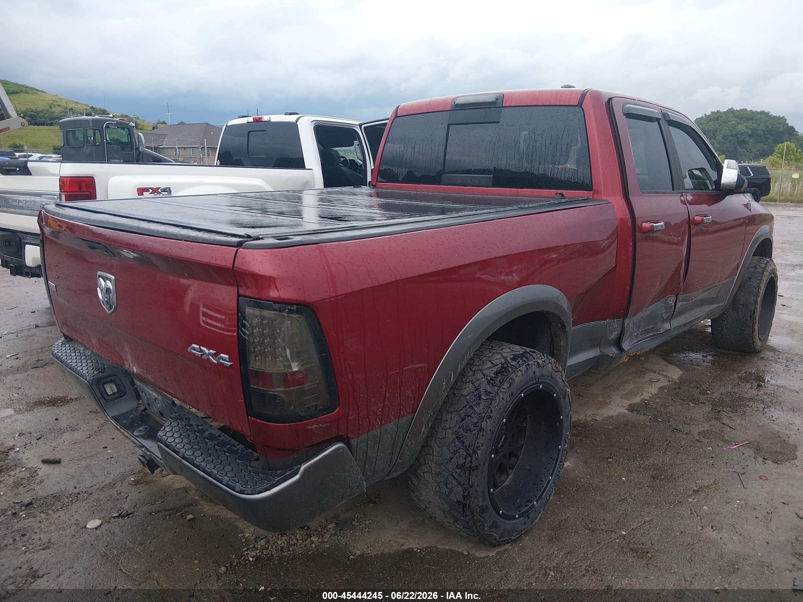 2011 Ram Ram 1500 Slt Maroon vin: 1D7RV1GT6BS607600