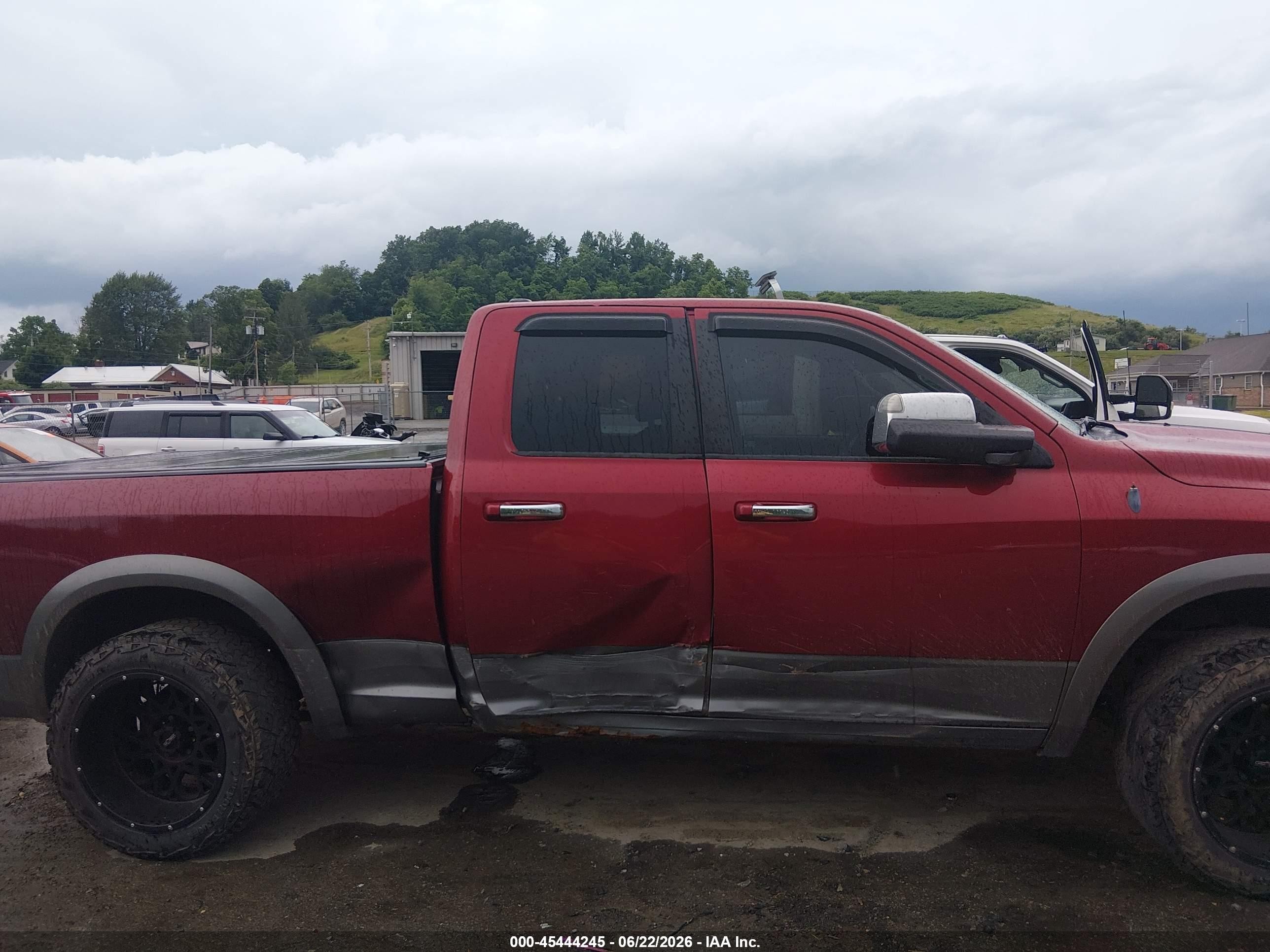 2011 Ram Ram 1500 Slt Maroon vin: 1D7RV1GT6BS607600
