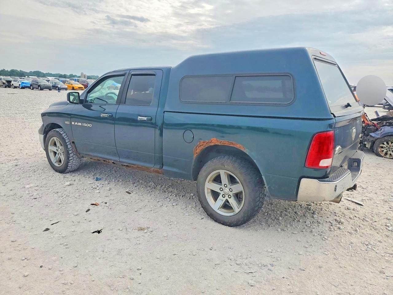 2011 Dodge Ram 1500 Green vin: 1D7RV1GT6BS622145