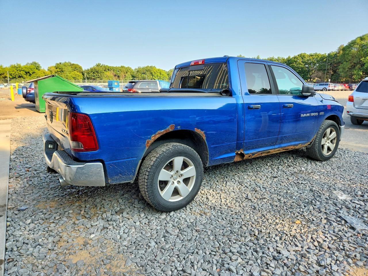 2011 Dodge Ram 1500 Blue vin: 1D7RV1GT6BS641892