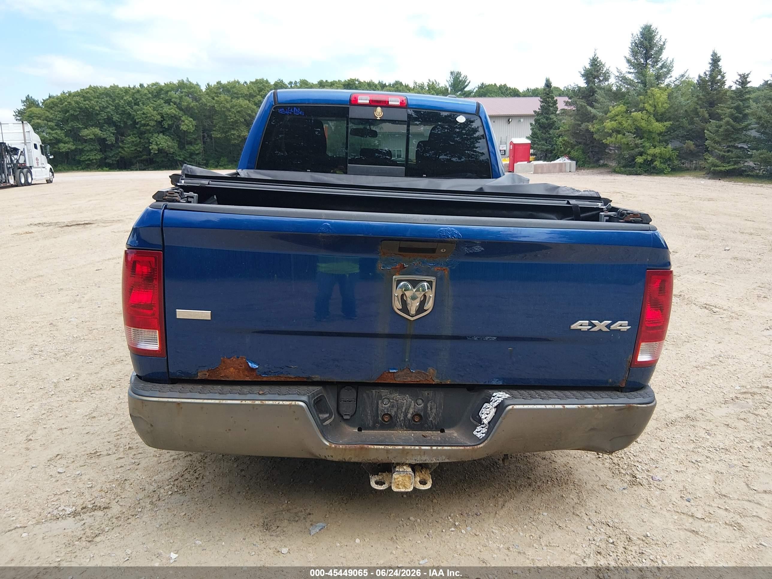 2011 Ram Ram 1500 Slt Синий vin: 1D7RV1GT6BS682068