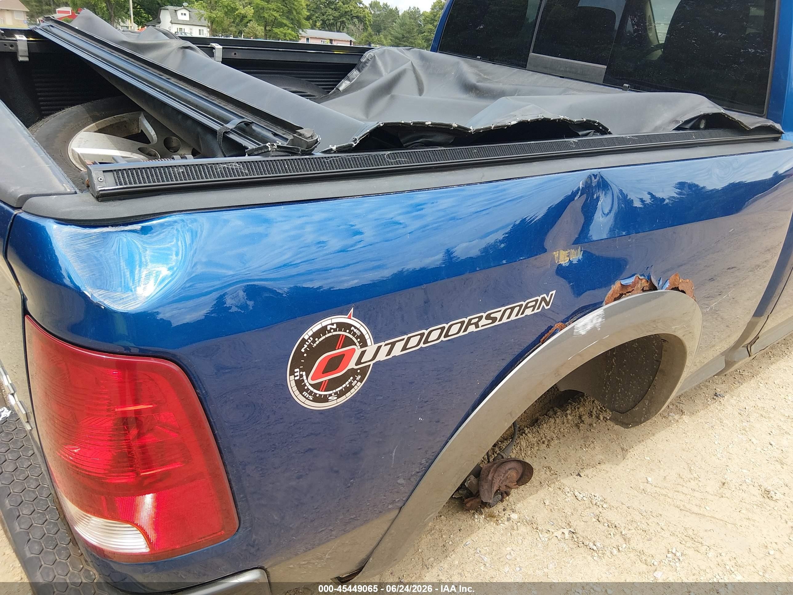 2011 Ram Ram 1500 Slt Синий vin: 1D7RV1GT6BS682068