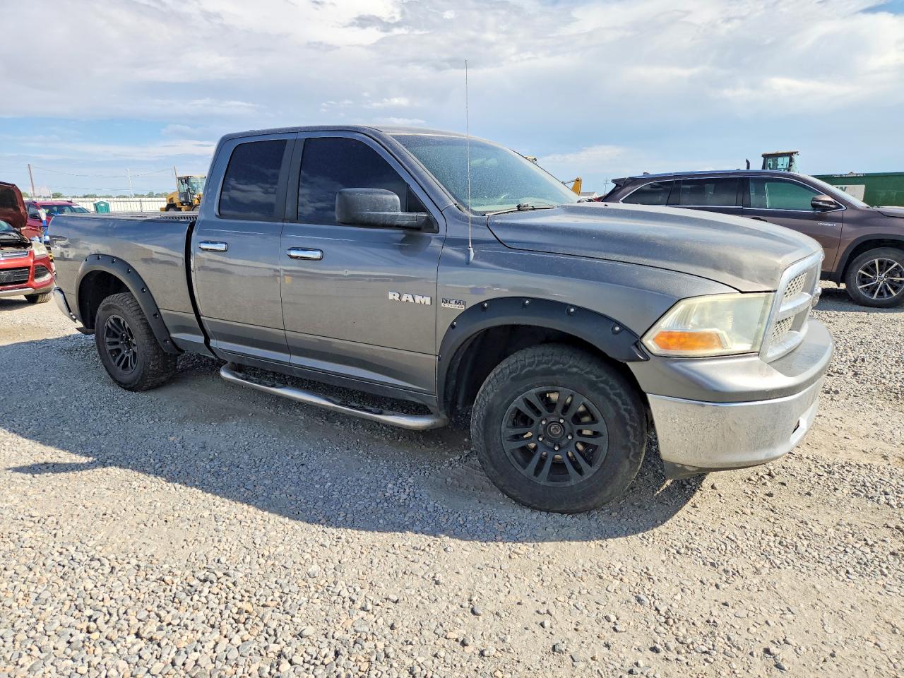 2010 Dodge Ram 1500 Gray vin: 1D7RV1GT7AS159530