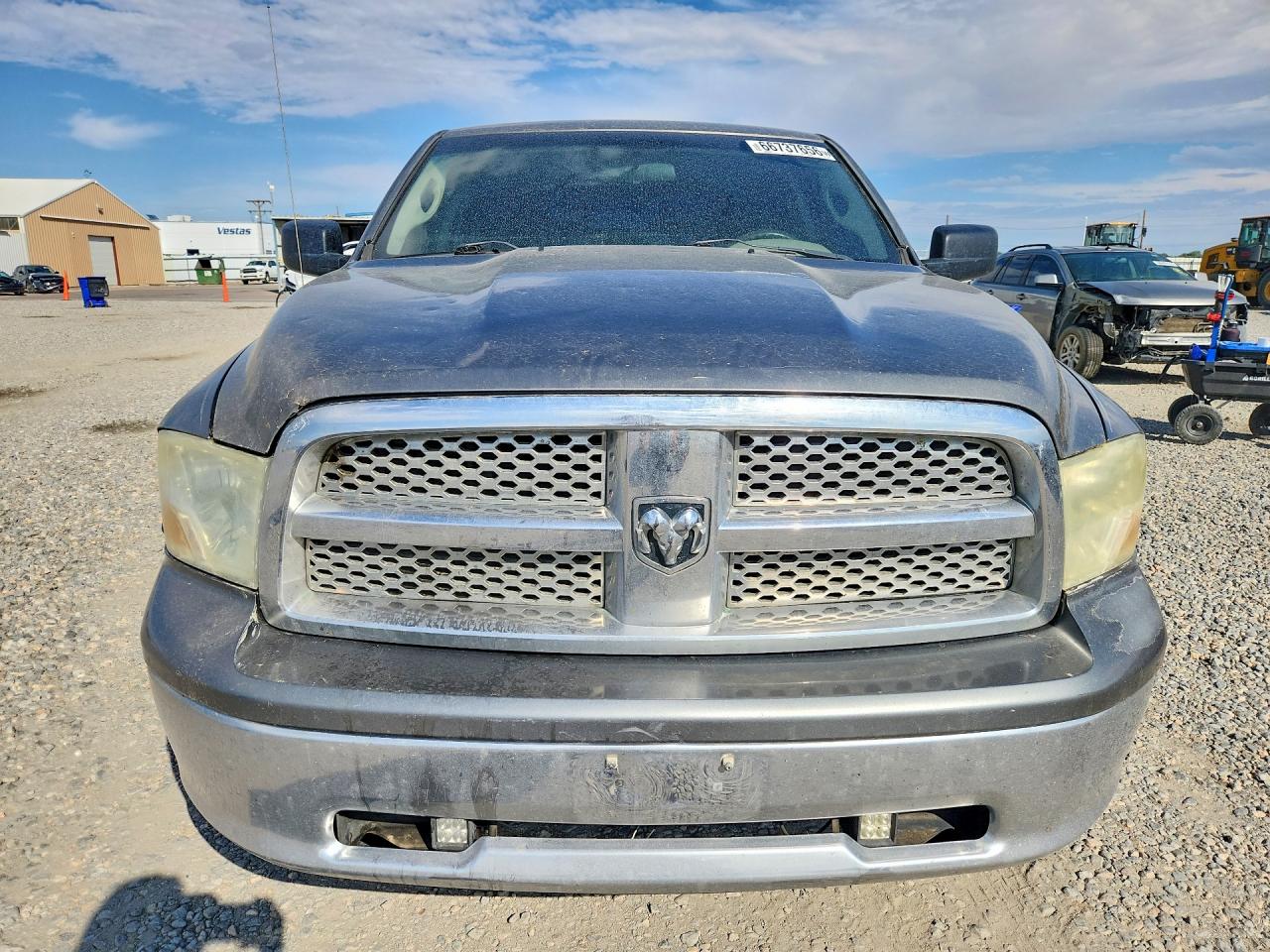 2010 Dodge Ram 1500 Gray vin: 1D7RV1GT7AS159530
