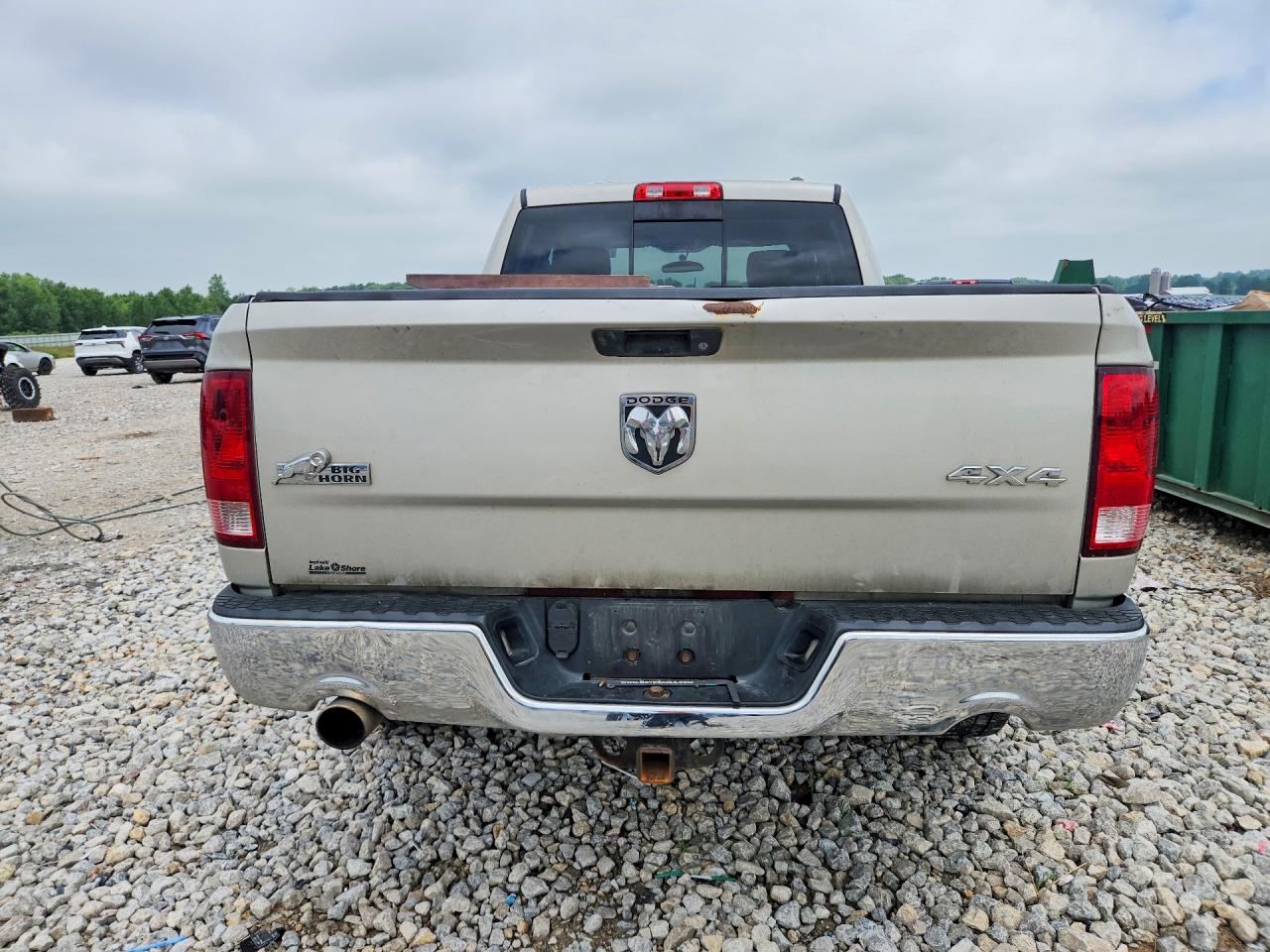 2010 Dodge Ram 1500 Желто-коричневый vin: 1D7RV1GT7AS186095