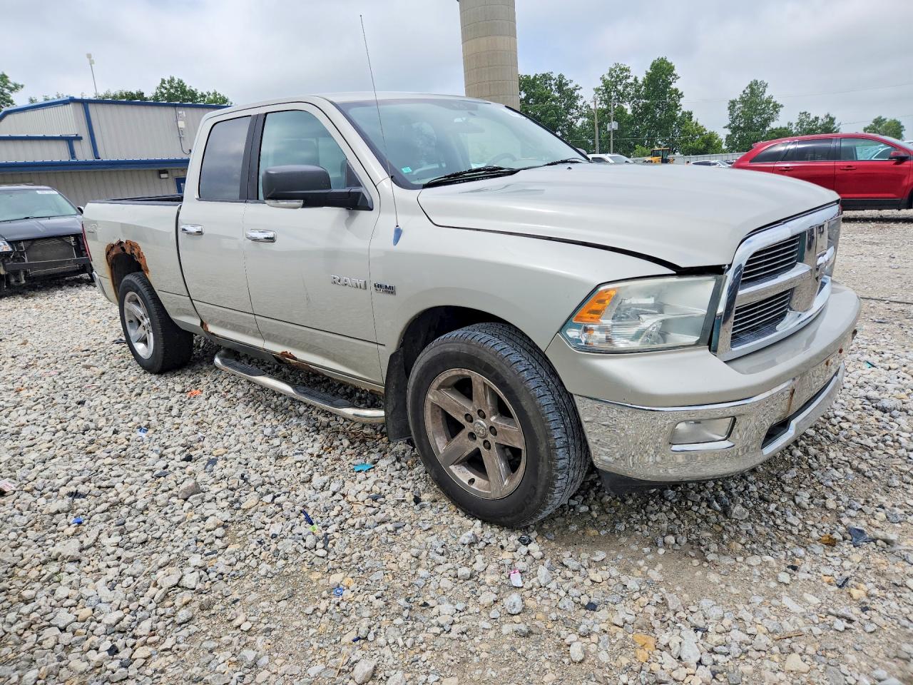 2010 Dodge Ram 1500 Желто-коричневый vin: 1D7RV1GT7AS186095