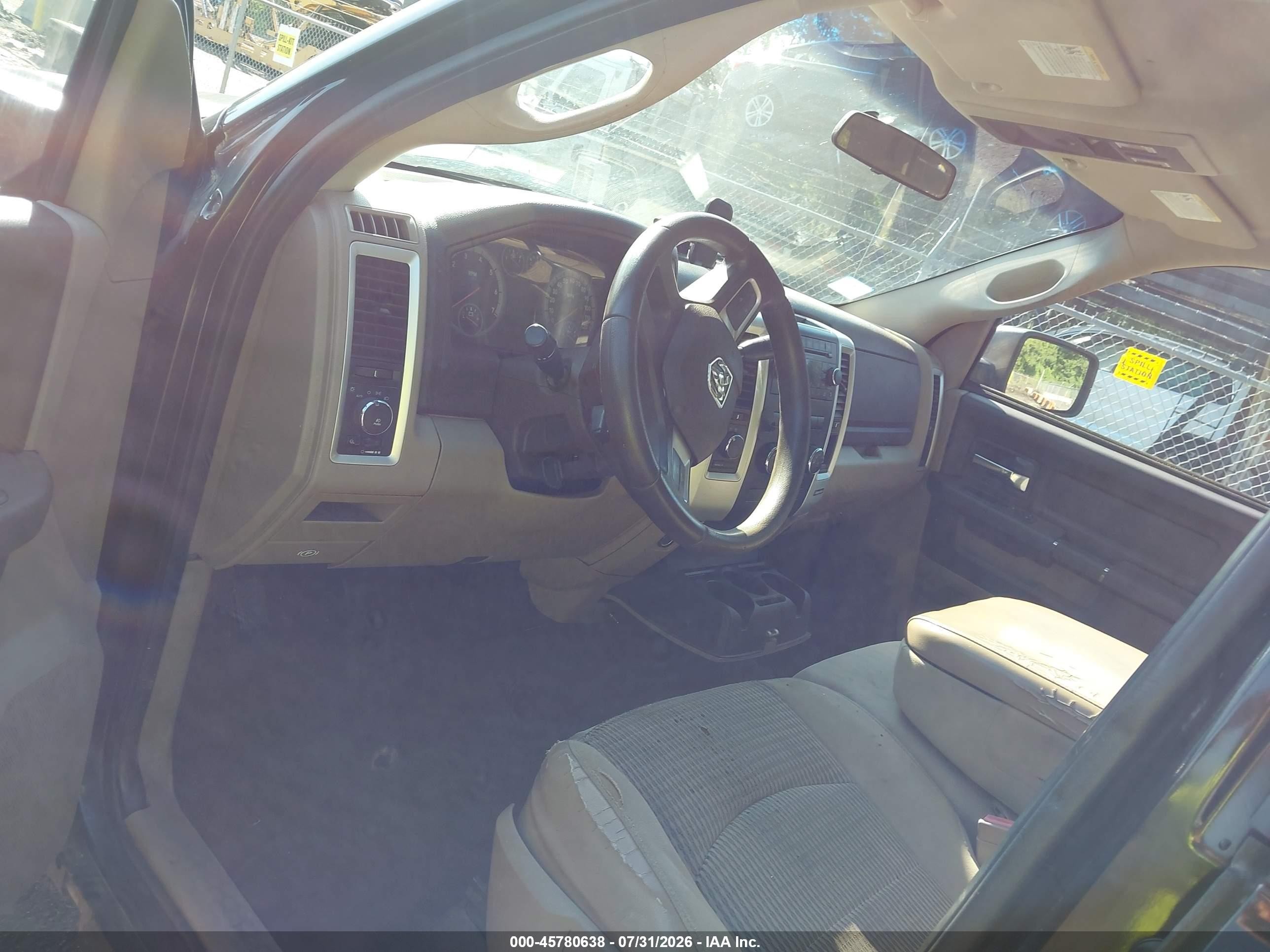 2010 Dodge Ram 1500 Trx Черный vin: 1D7RV1GT7AS223906