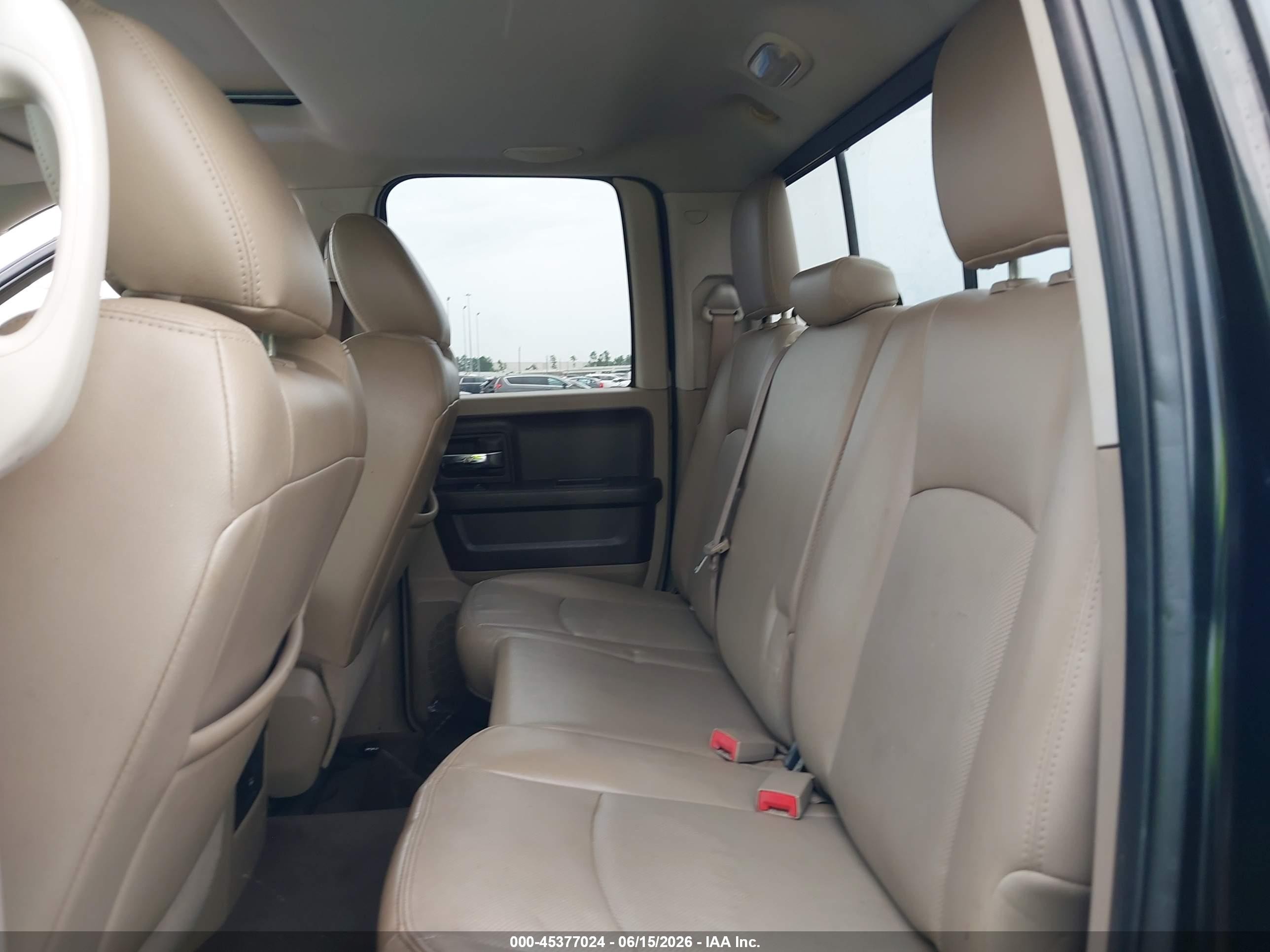 2011 Ram Ram 1500 Laramie Черный vin: 1D7RV1GT7BS530834
