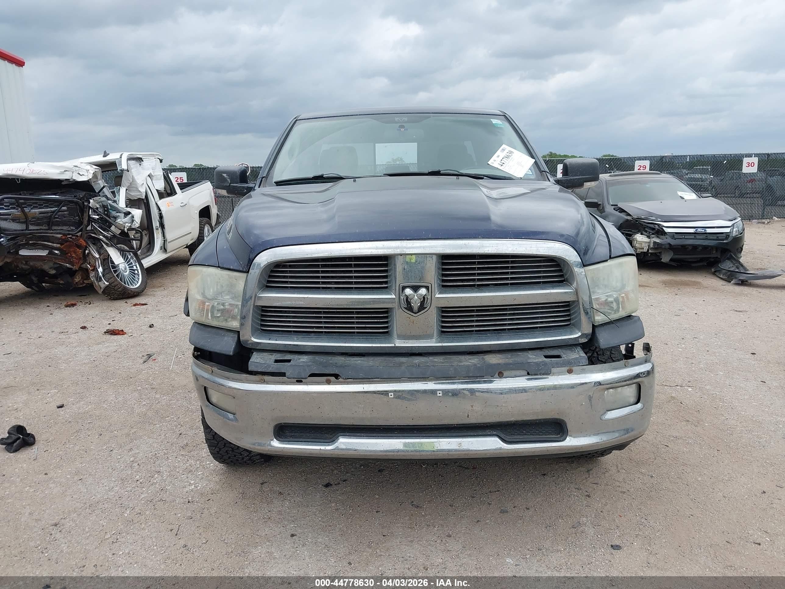 2011 Ram Ram 1500 Slt Blue vin: 1D7RV1GT7BS588183