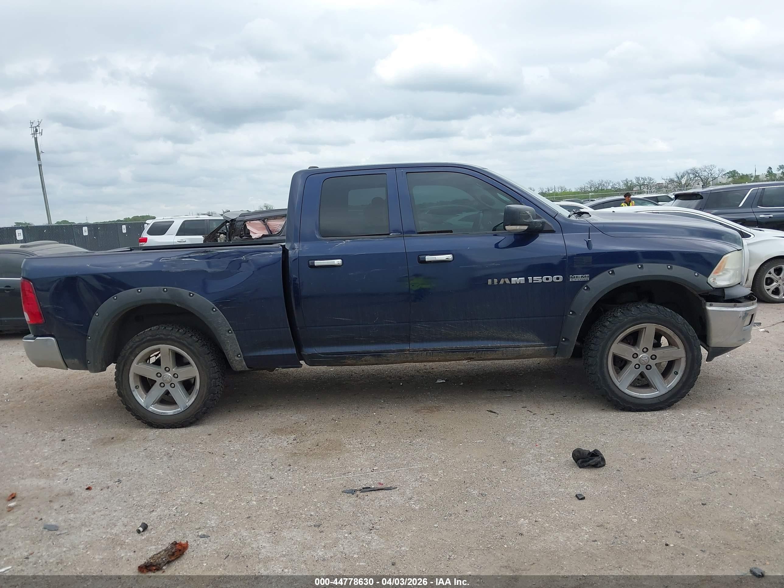 2011 Ram Ram 1500 Slt Blue vin: 1D7RV1GT7BS588183