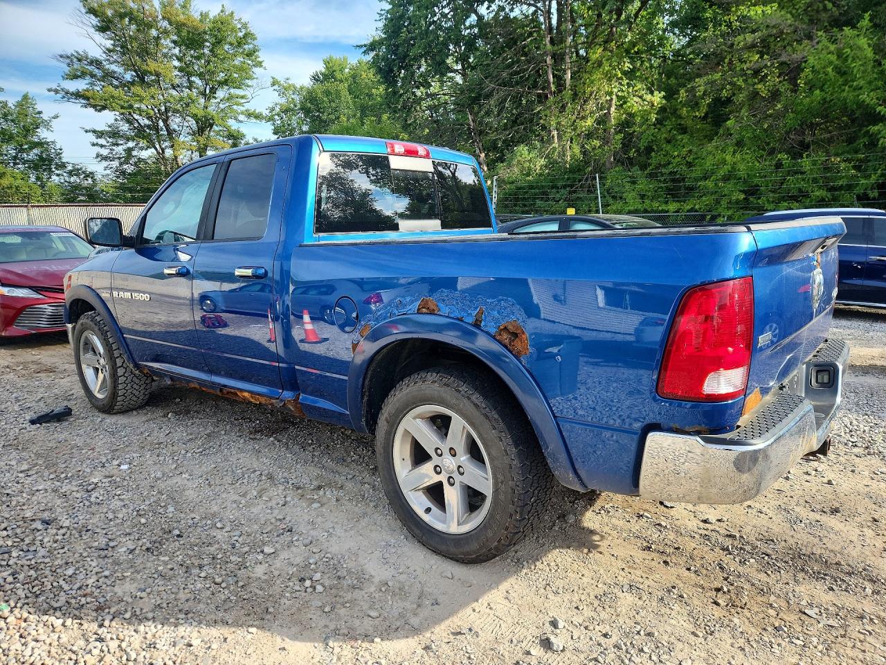 2011 Dodge Ram 1500 Blue vin: 1D7RV1GT7BS613258