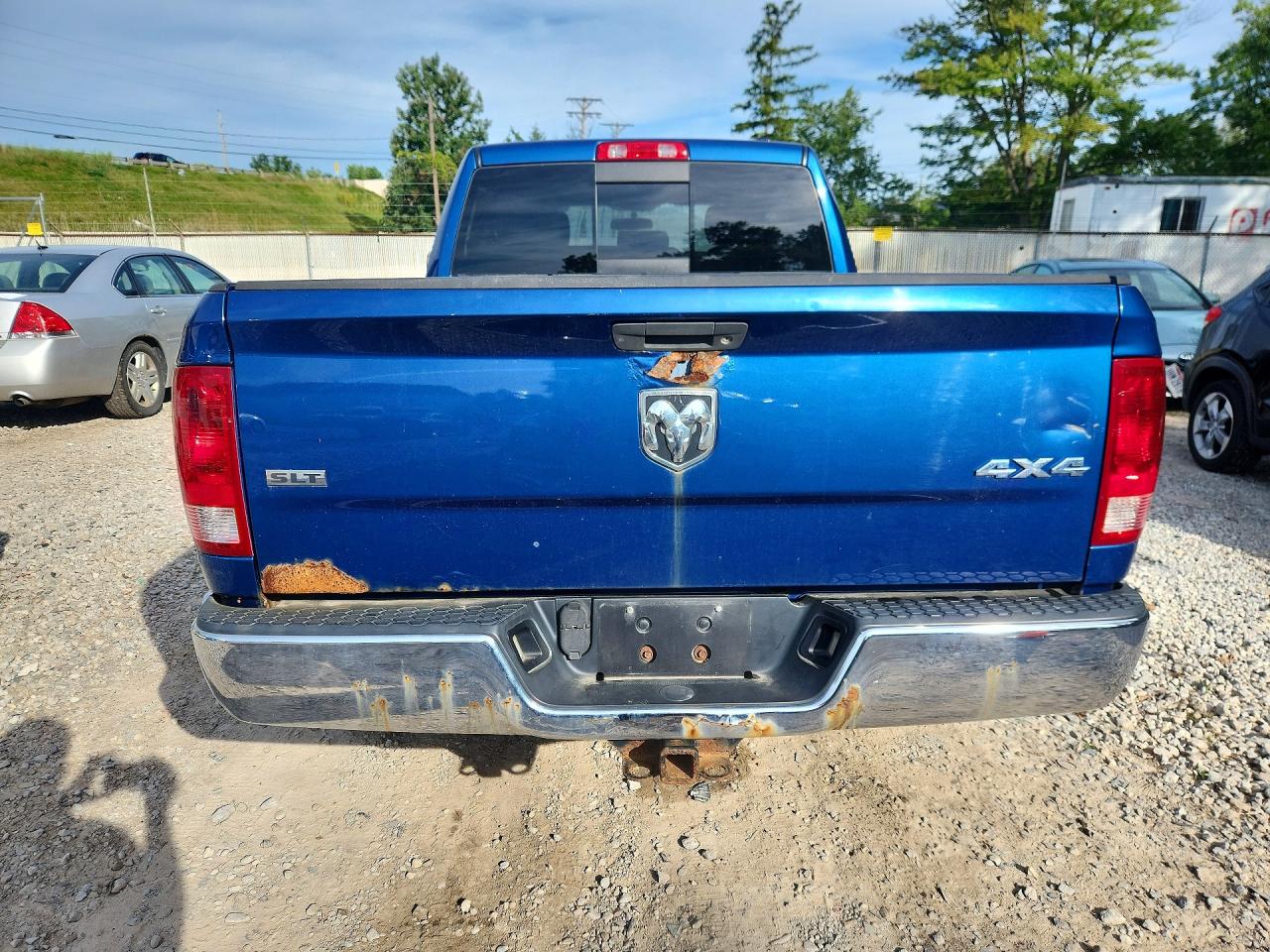 2011 Dodge Ram 1500 Blue vin: 1D7RV1GT7BS613258