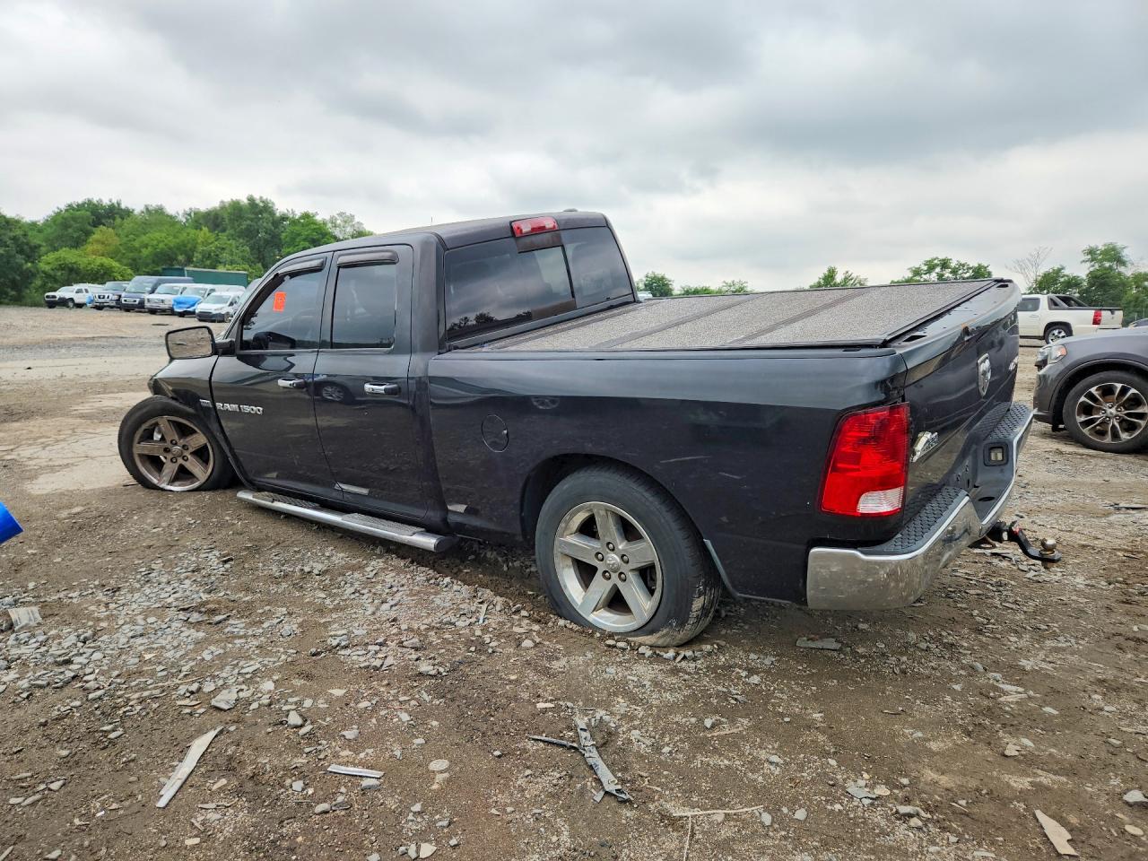 2011 Dodge Ram 1500 Black vin: 1D7RV1GT7BS659401