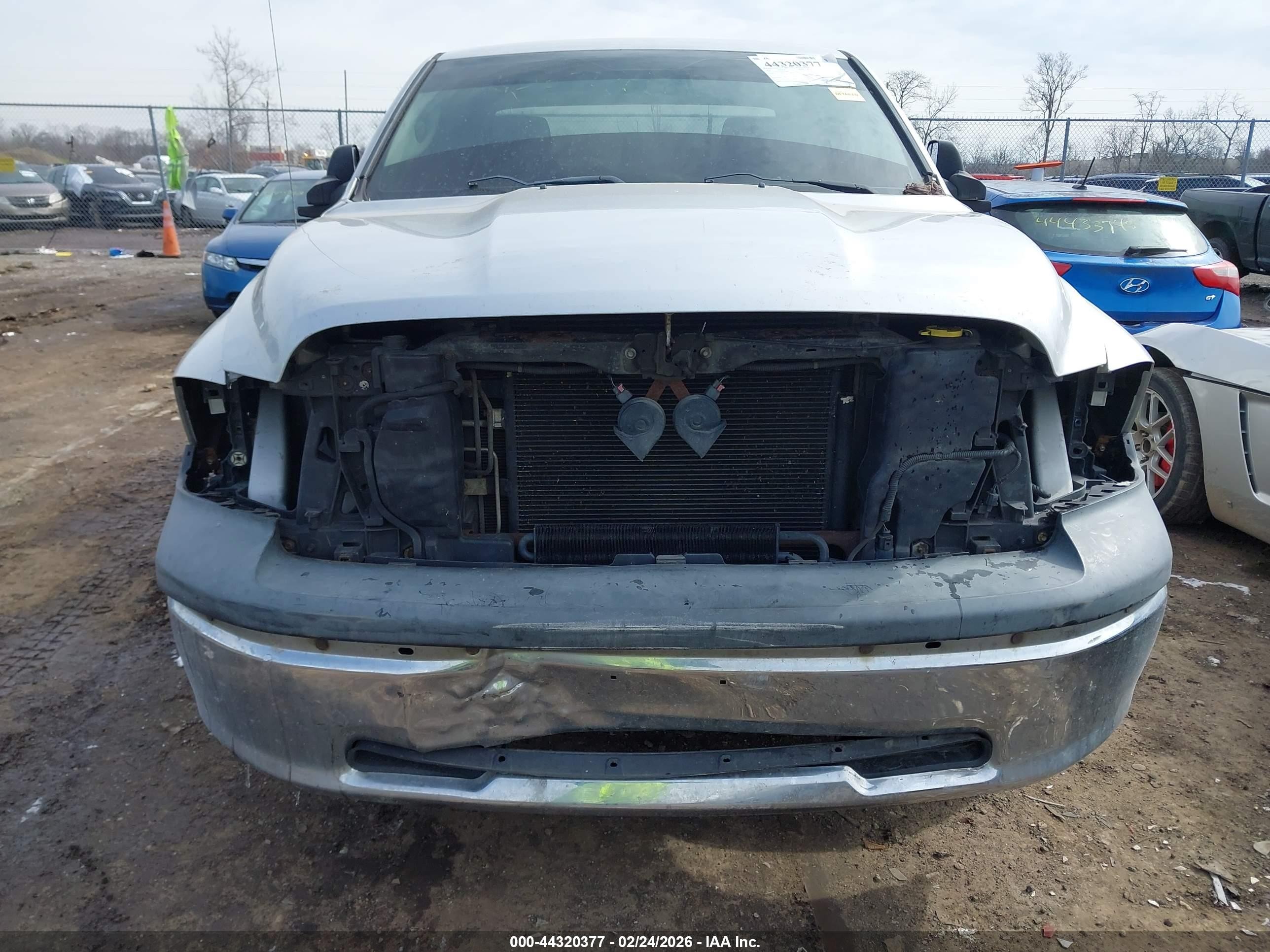 2010 Dodge Ram 1500 St Silver vin: 1D7RV1GT8AS103497