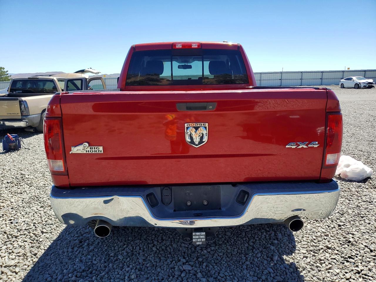 2010 Dodge Ram 1500 Red vin: 1D7RV1GT8AS211277