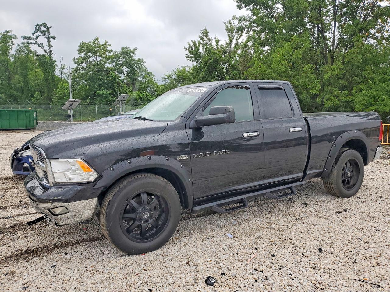 2011 Dodge Ram 1500 Black vin: 1D7RV1GT8BS507630