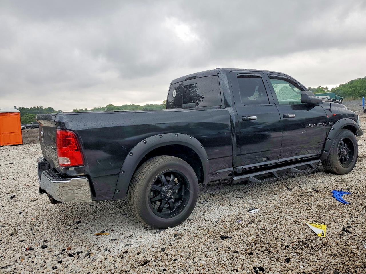 2011 Dodge Ram 1500 Черный vin: 1D7RV1GT8BS507630