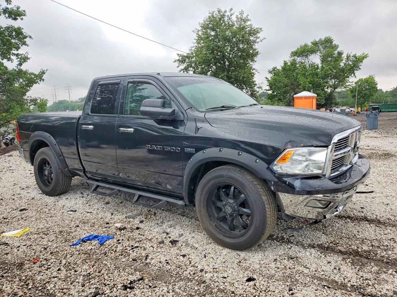 2011 Dodge Ram 1500 Черный vin: 1D7RV1GT8BS507630