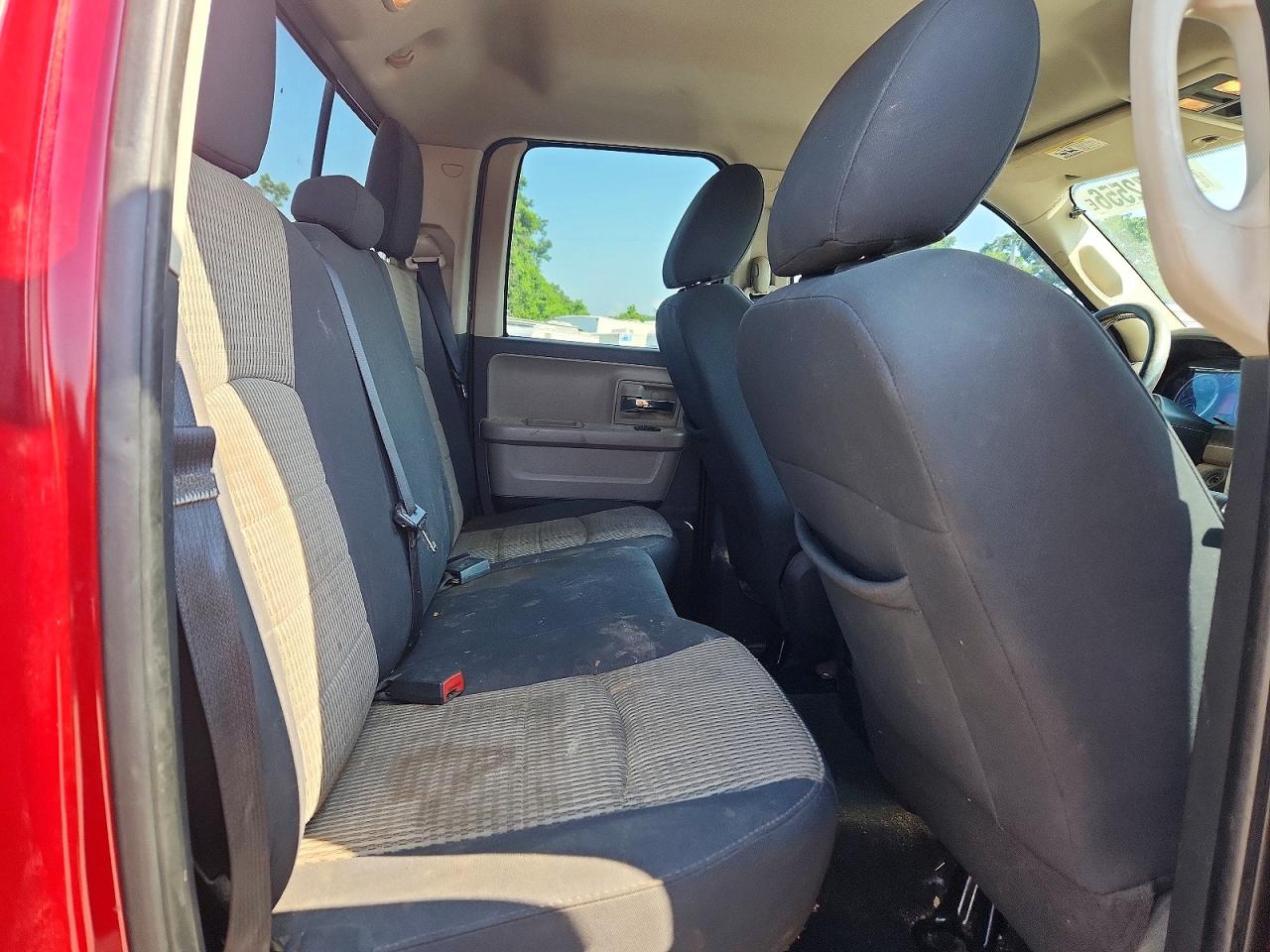 2011 Dodge Ram 1500 Red vin: 1D7RV1GT8BS600258