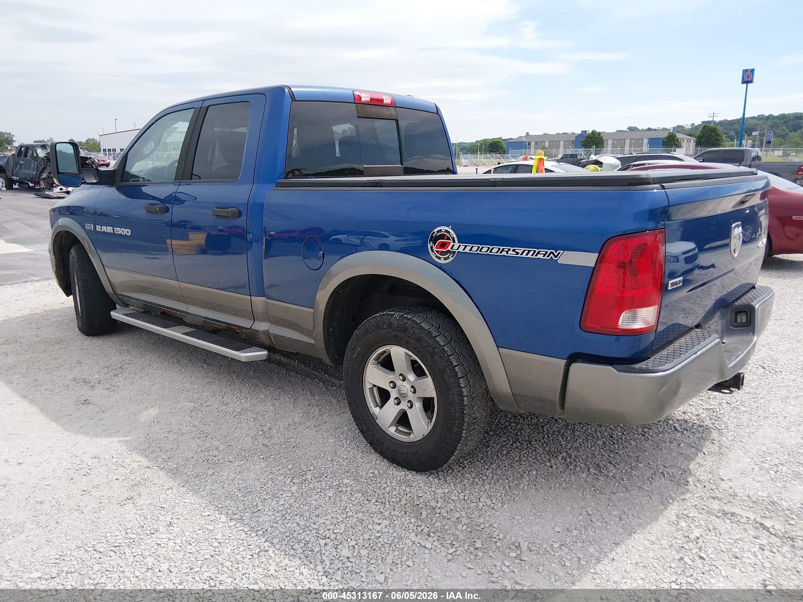 2011 Ram Ram 1500 Slt Blue vin: 1D7RV1GT8BS706368