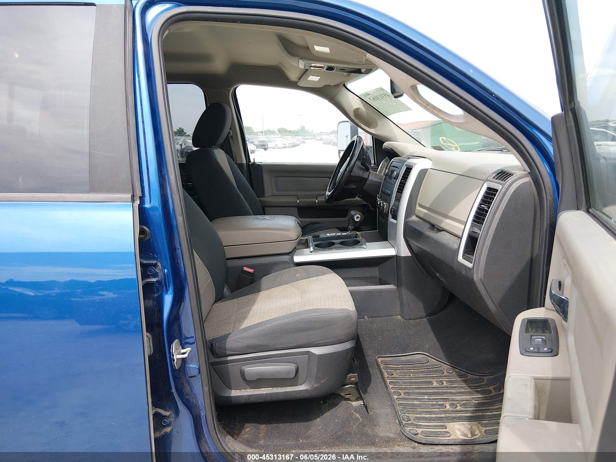 2011 Ram Ram 1500 Slt Blue vin: 1D7RV1GT8BS706368