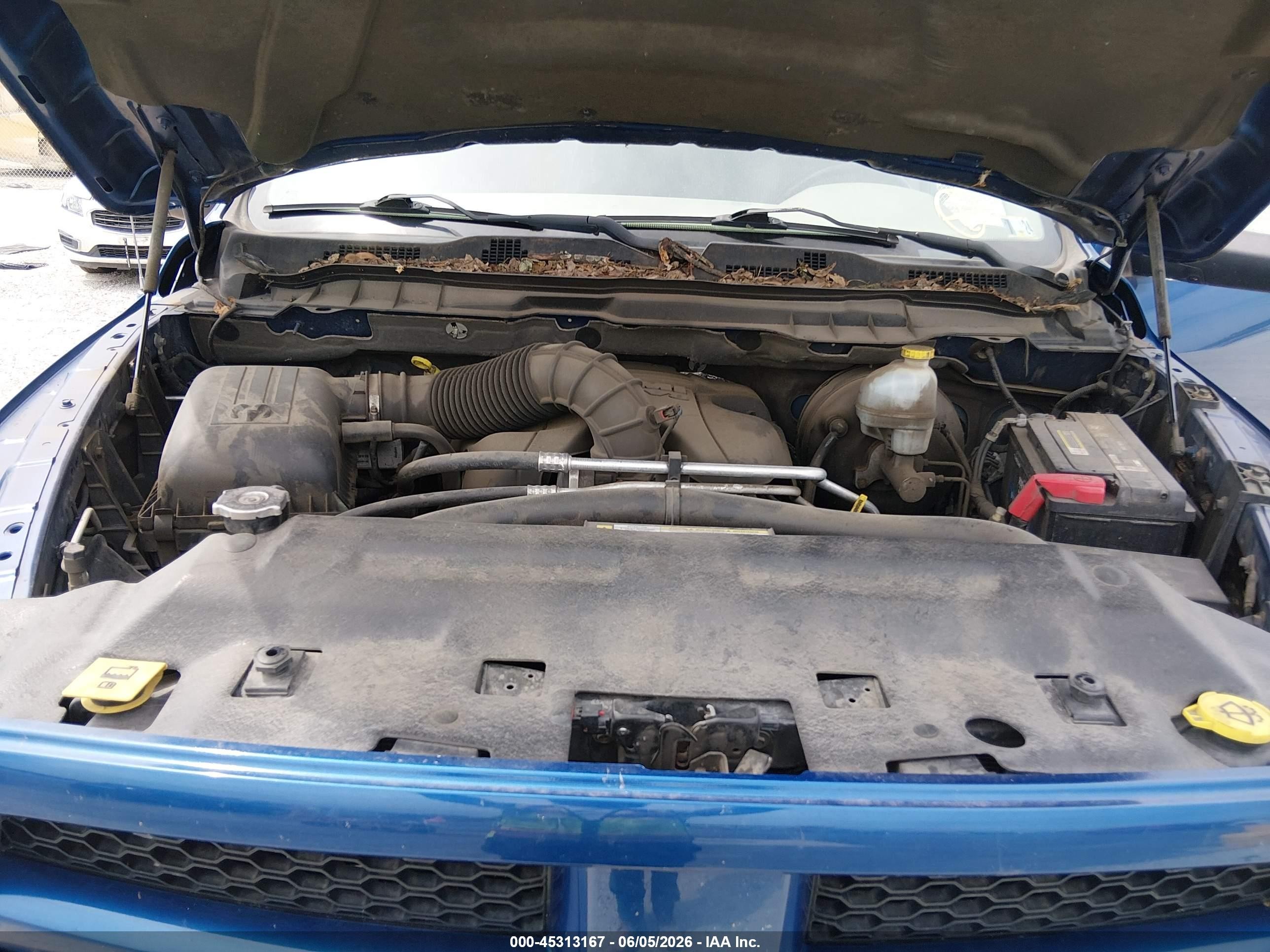 2011 Ram Ram 1500 Slt Blue vin: 1D7RV1GT8BS706368