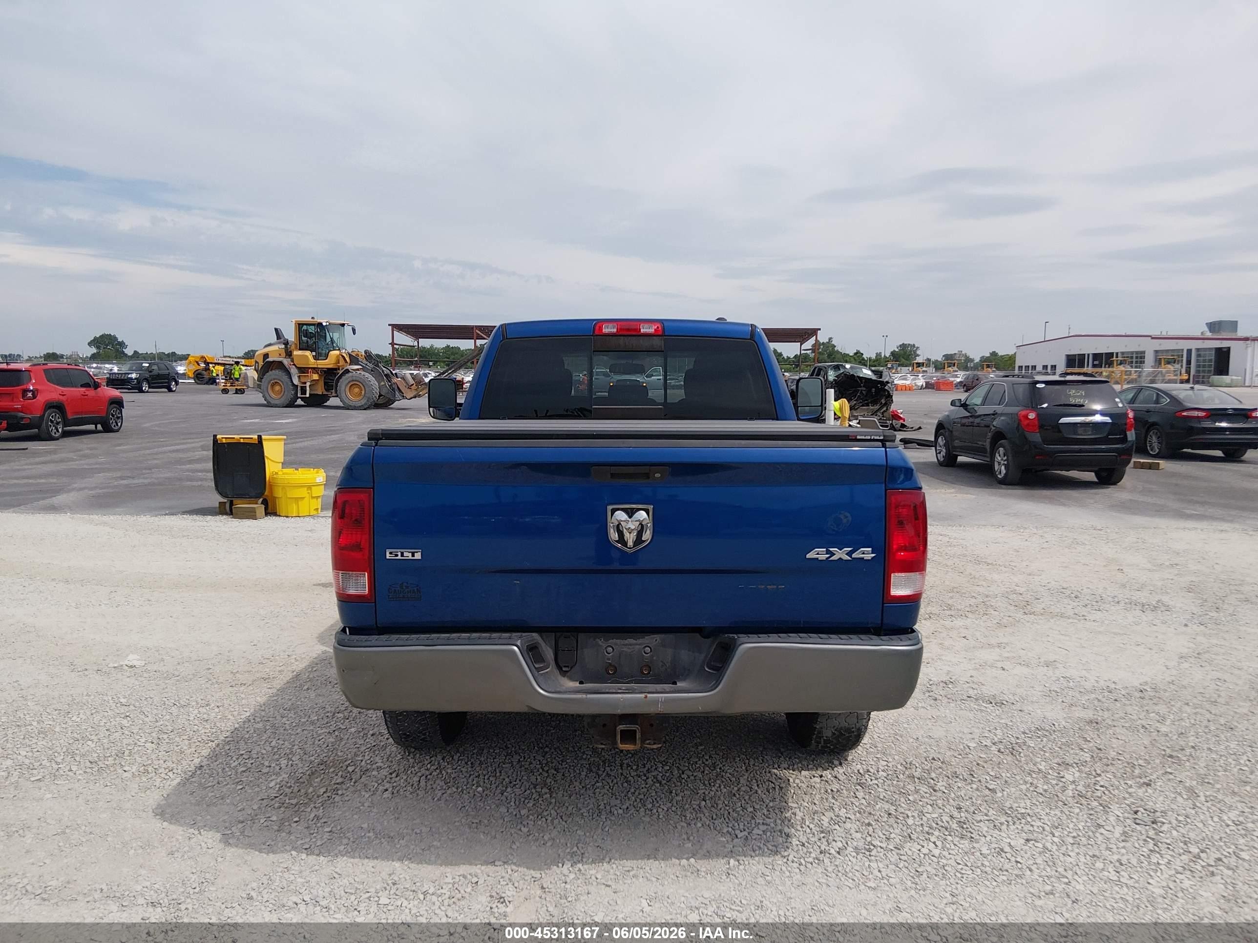 2011 Ram Ram 1500 Slt Blue vin: 1D7RV1GT8BS706368
