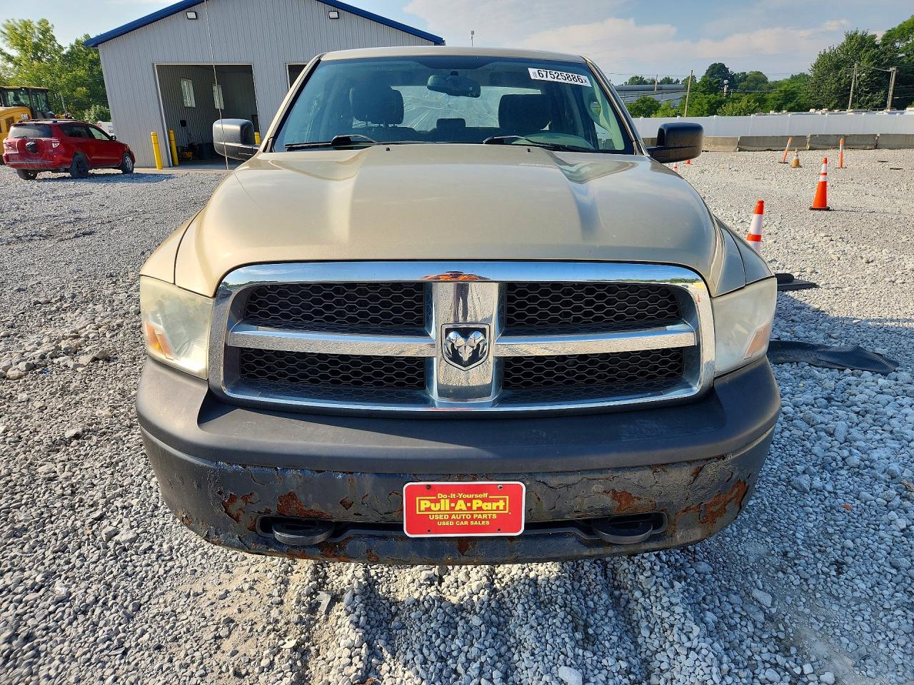 2011 Dodge Ram 1500 Beige vin: 1D7RV1GT9BS563849