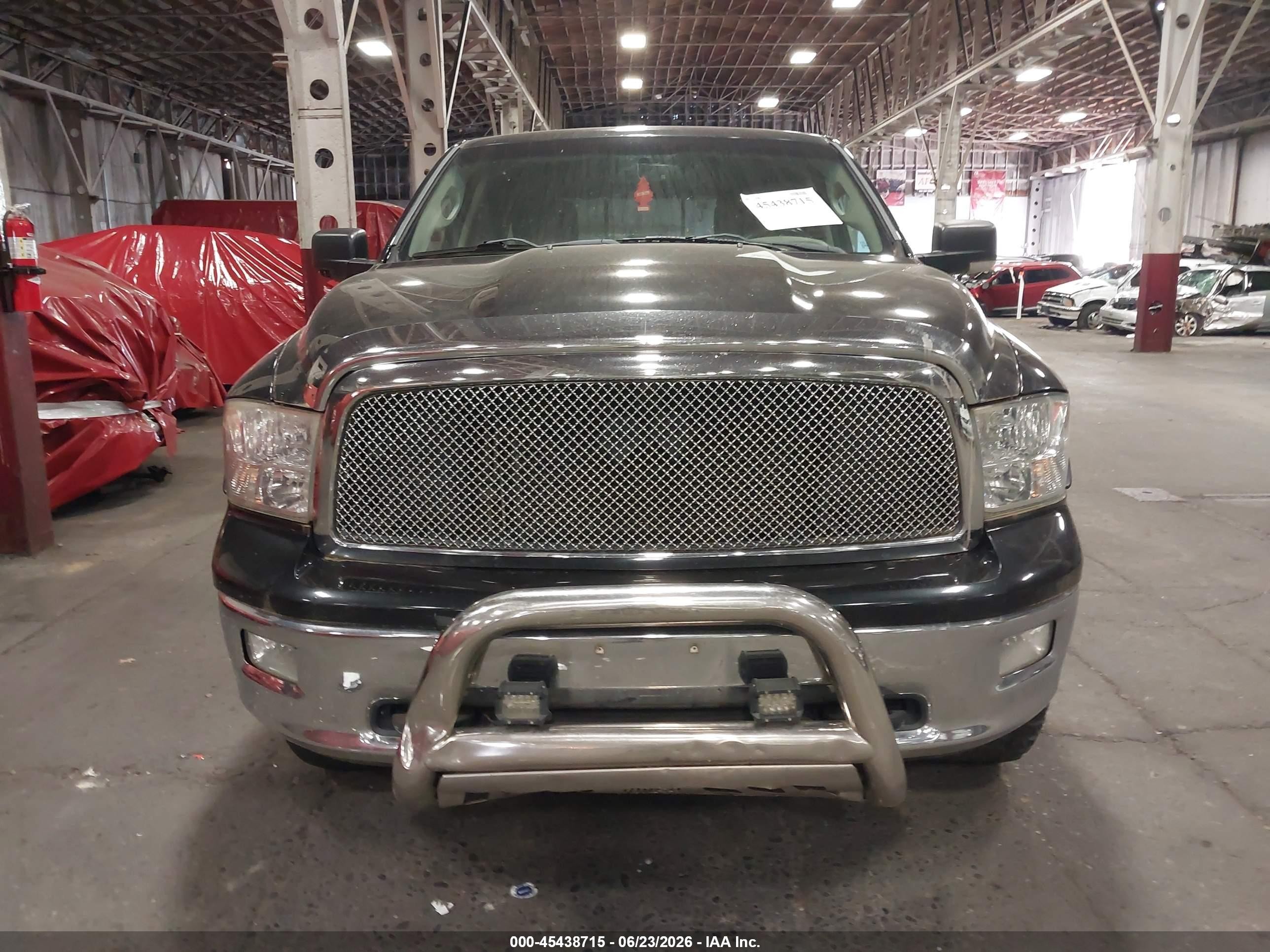 2011 Ram Ram 1500 Slt Black vin: 1D7RV1GT9BS664390