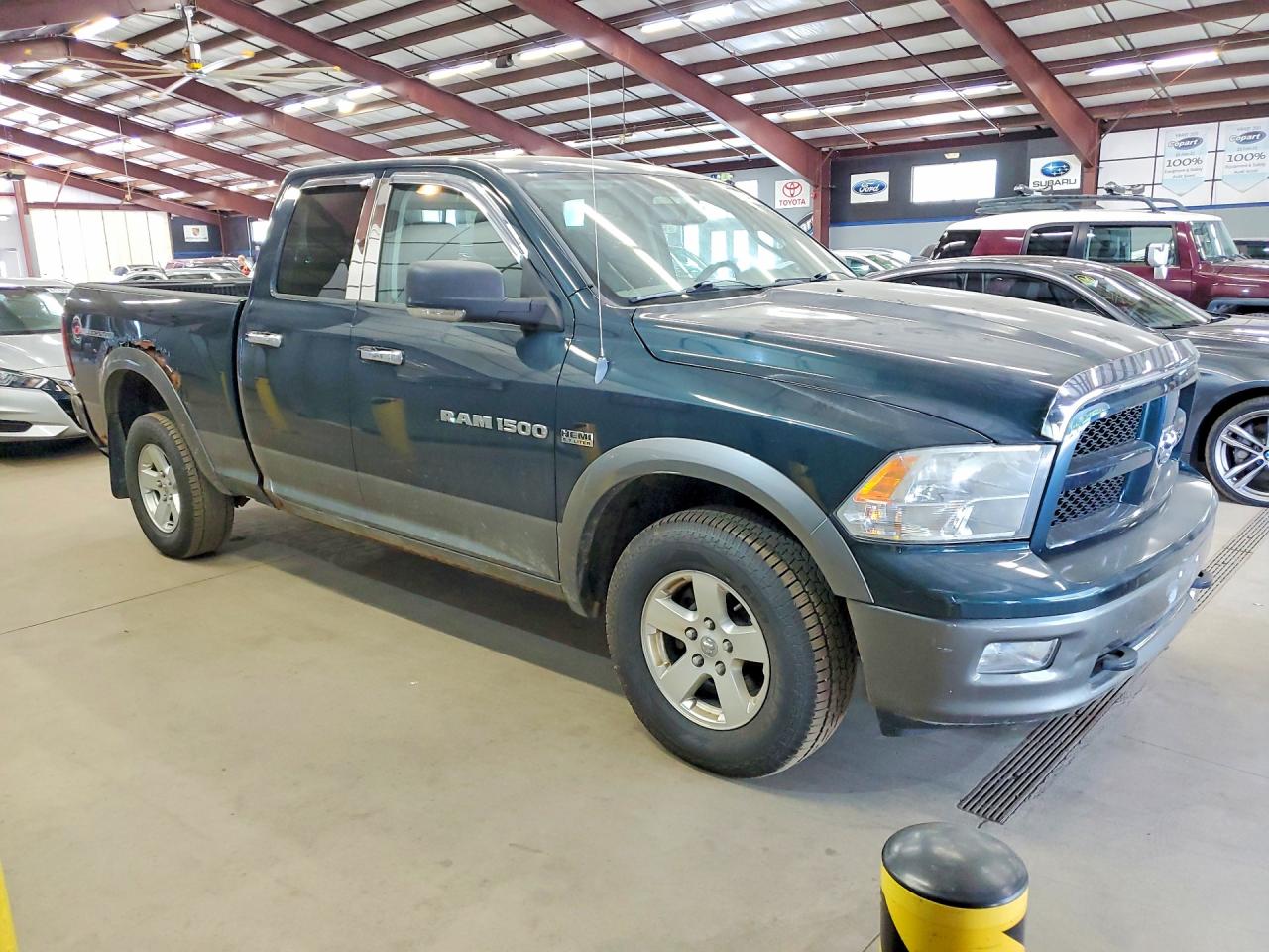 2011 Dodge Ram 1500 Green vin: 1D7RV1GT9BS670299