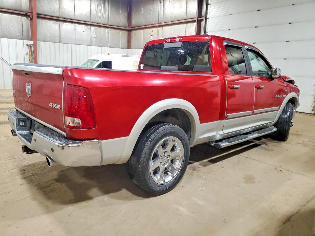 2010 Dodge Ram 1500 Burgundy vin: 1D7RV1GTXAS140986