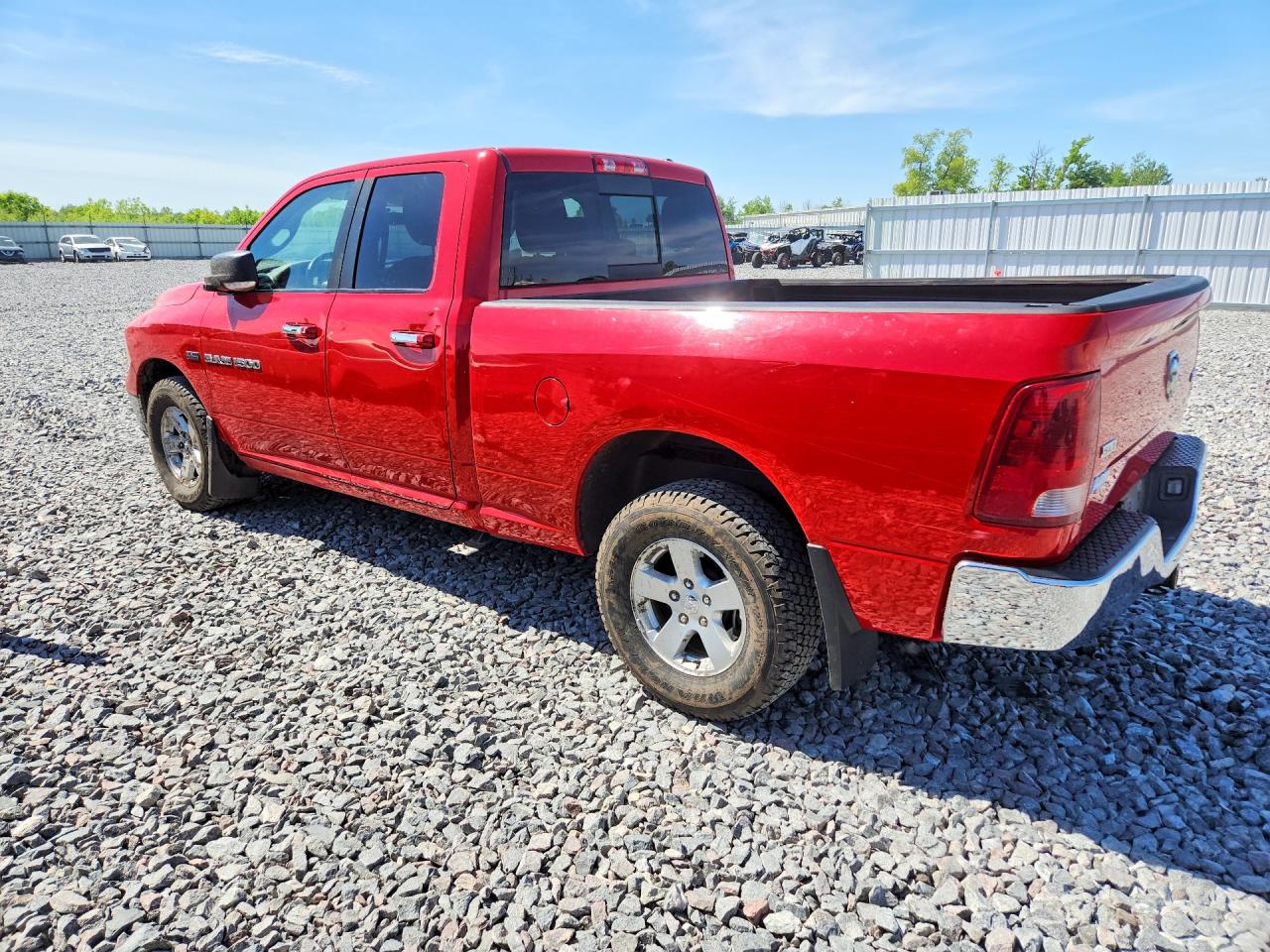 2011 Dodge Ram 1500 Red vin: 1D7RV1GTXBS509170