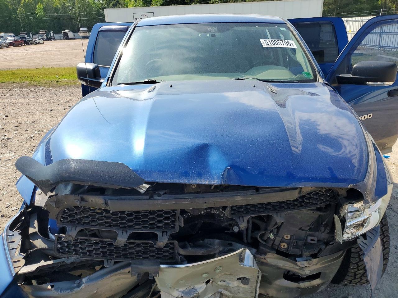 2011 Dodge Ram 1500 Синий vin: 1D7RV1GTXBS613450