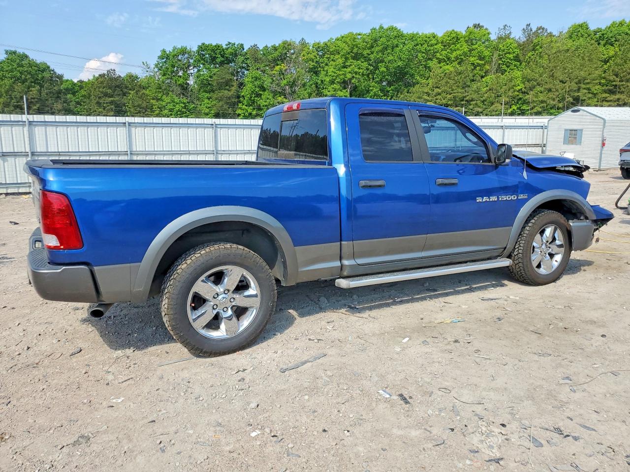 2011 Dodge Ram 1500 Синий vin: 1D7RV1GTXBS613450
