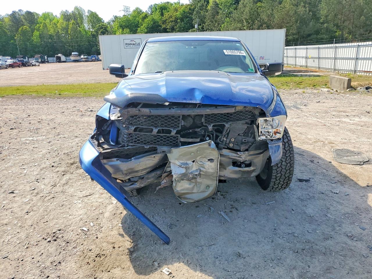 2011 Dodge Ram 1500 Синий vin: 1D7RV1GTXBS613450