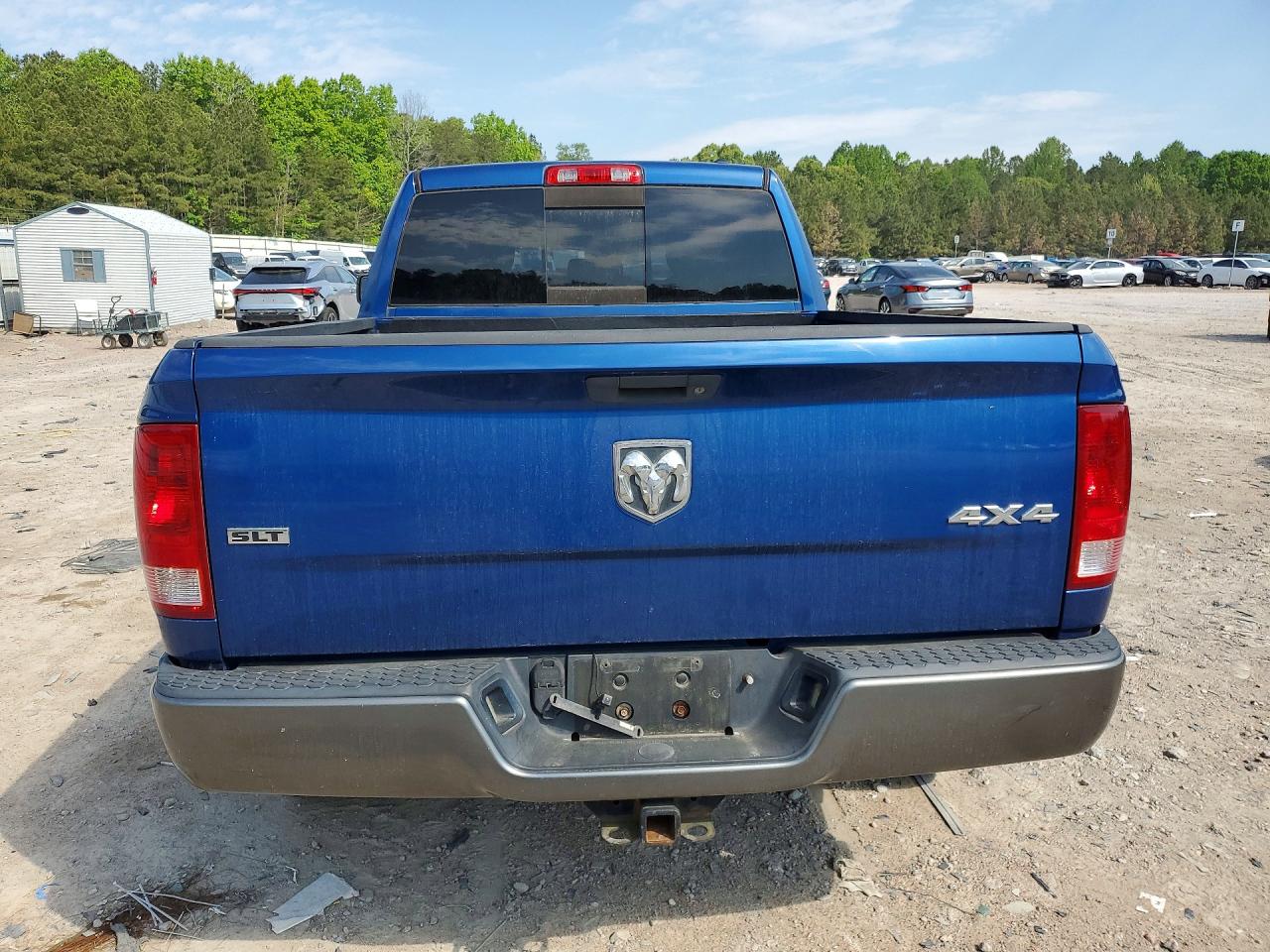 2011 Dodge Ram 1500 Синий vin: 1D7RV1GTXBS613450