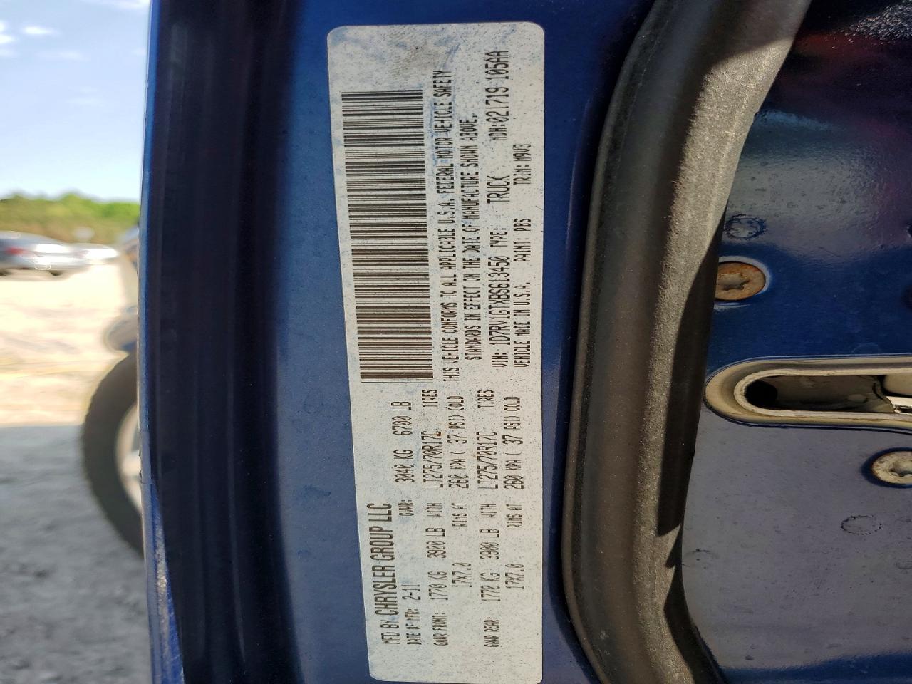 2011 Dodge Ram 1500 Синий vin: 1D7RV1GTXBS613450
