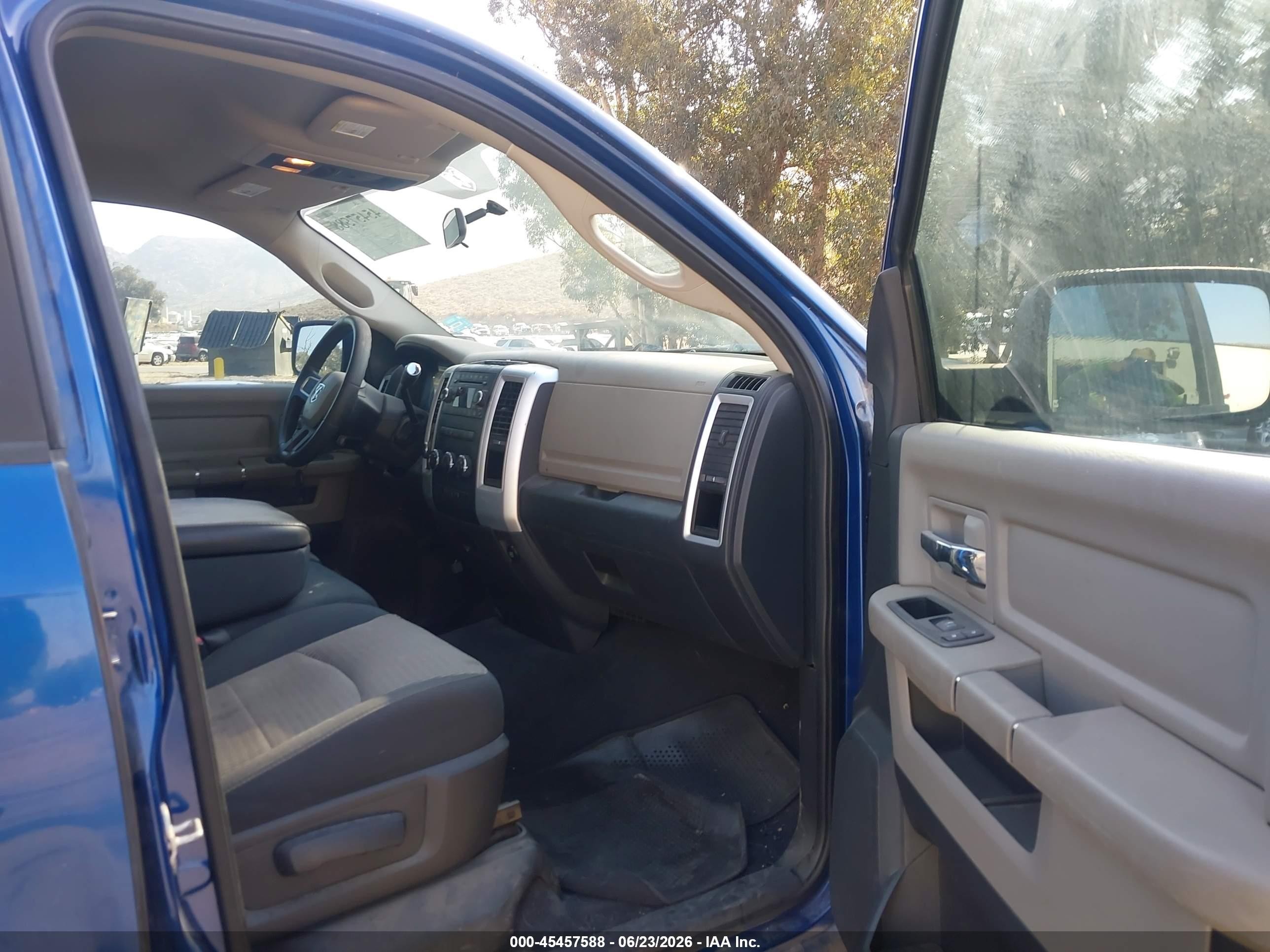 2011 Ram Ram 1500 Slt Blue vin: 1D7RV1GTXBS624495