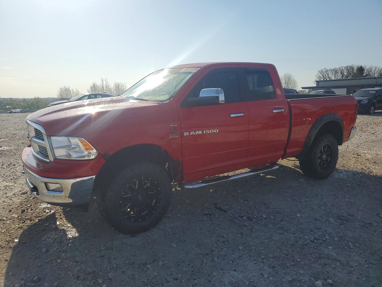2011 Dodge Ram 1500 Red vin: 1D7RV1GTXBS658159