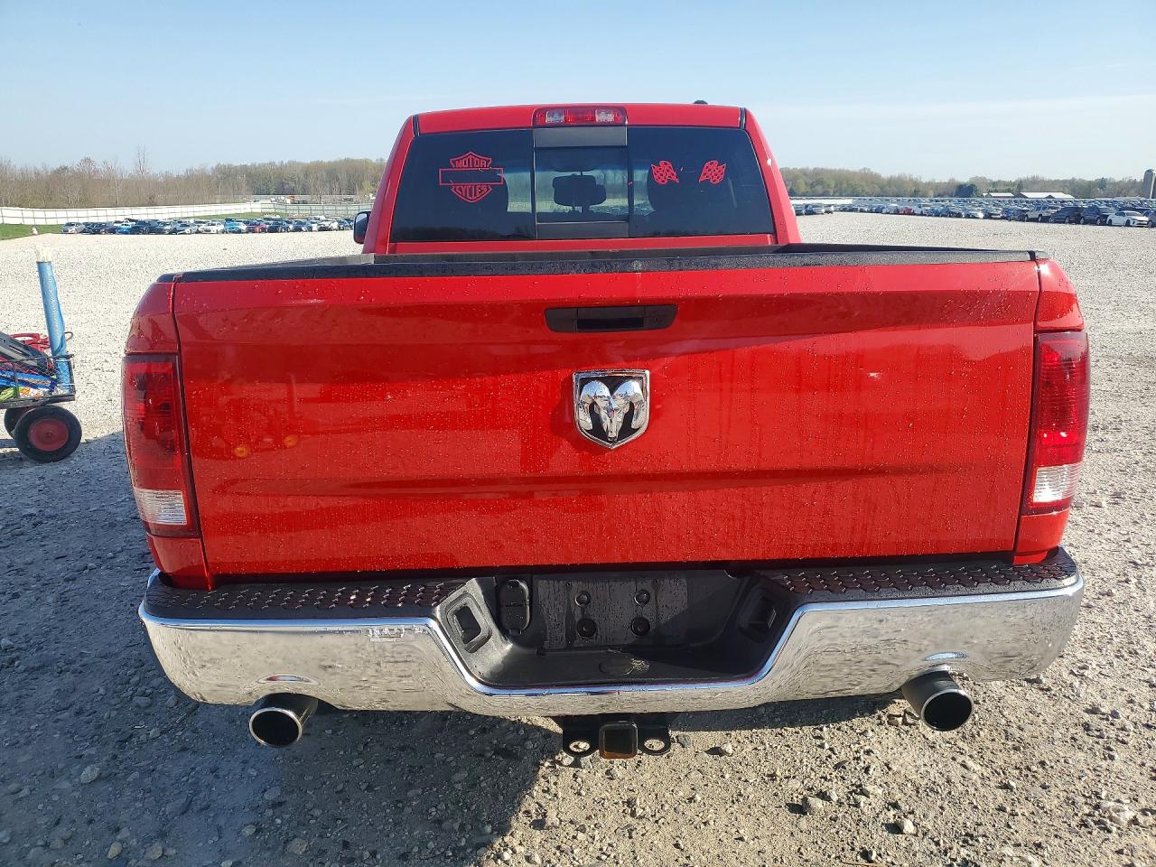 2011 Dodge Ram 1500 Red vin: 1D7RV1GTXBS658159